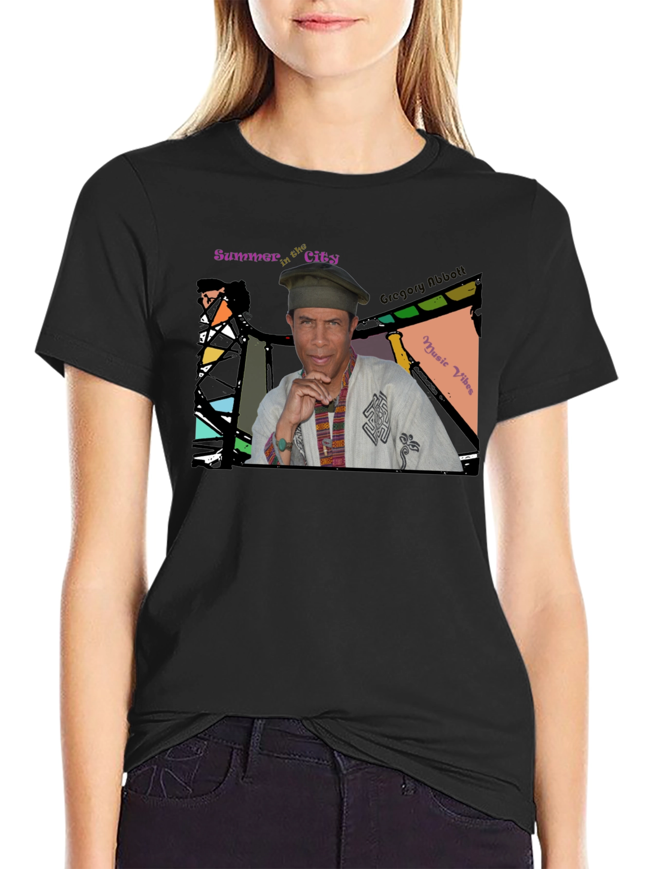Summer in the City Music Vibes T-Shirt