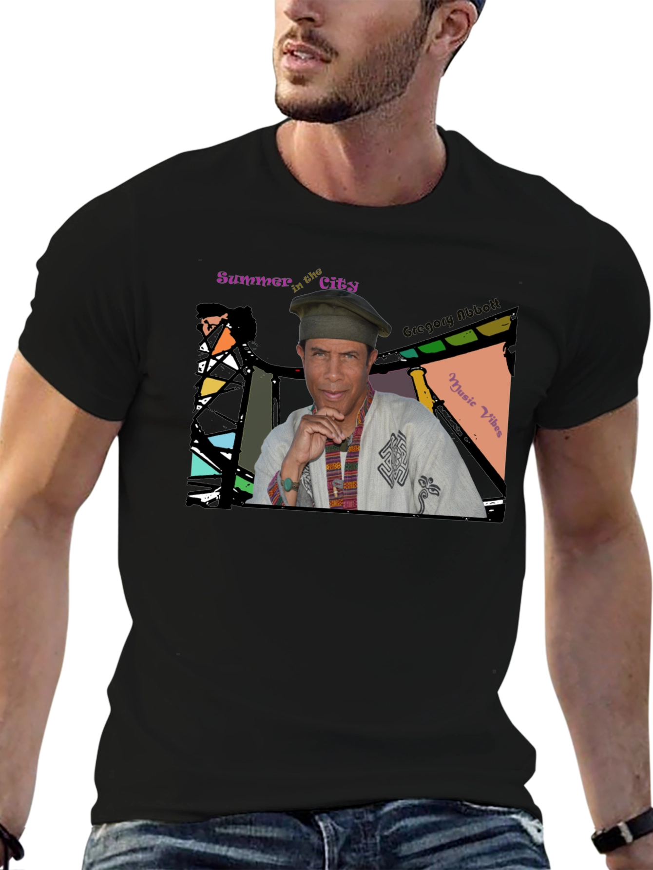 Summer in the City Music Vibes T-Shirt