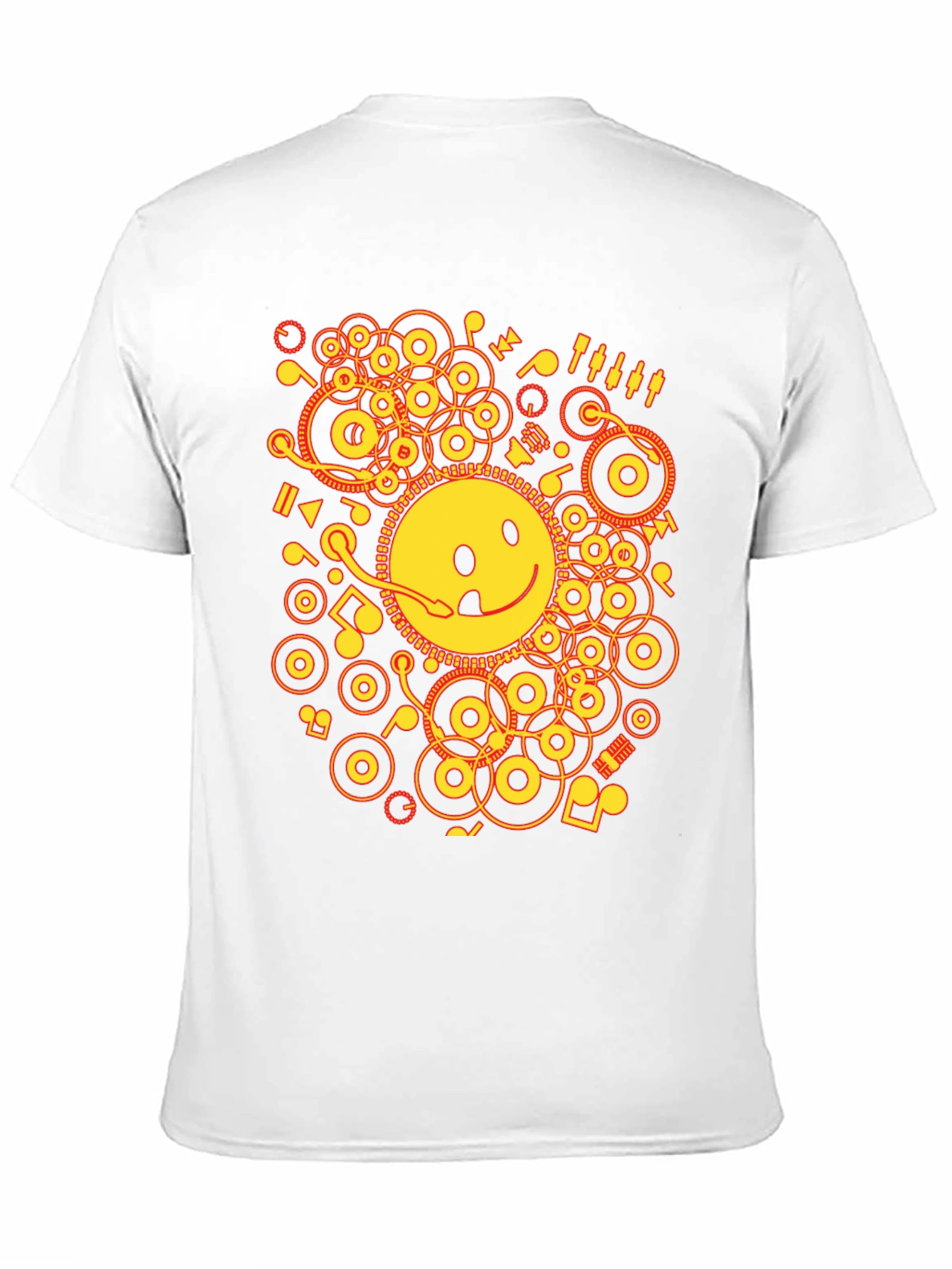 Smiley DJ Graphic T-Shirt