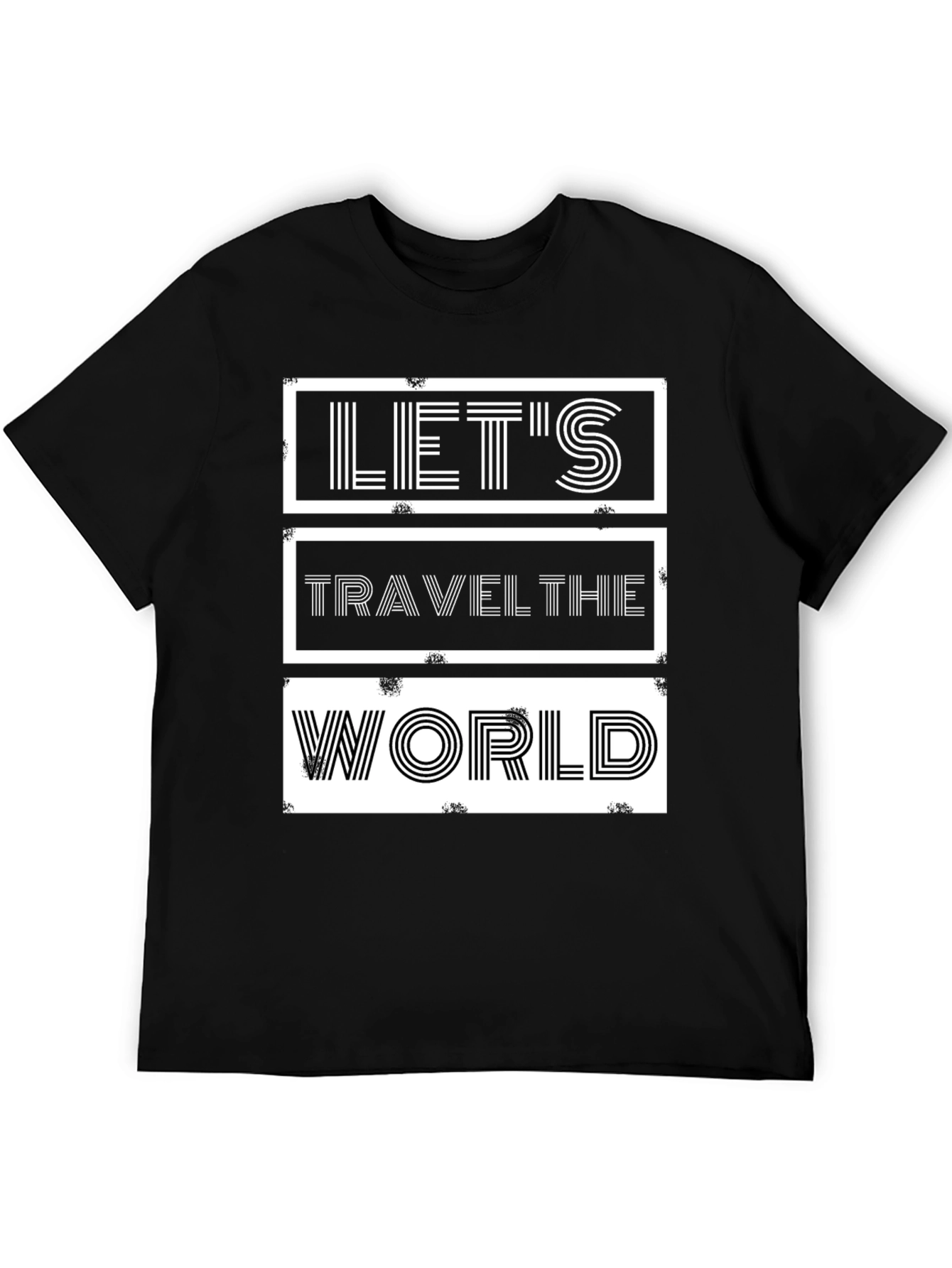 Lets Travel The World Graphic T-Shirt