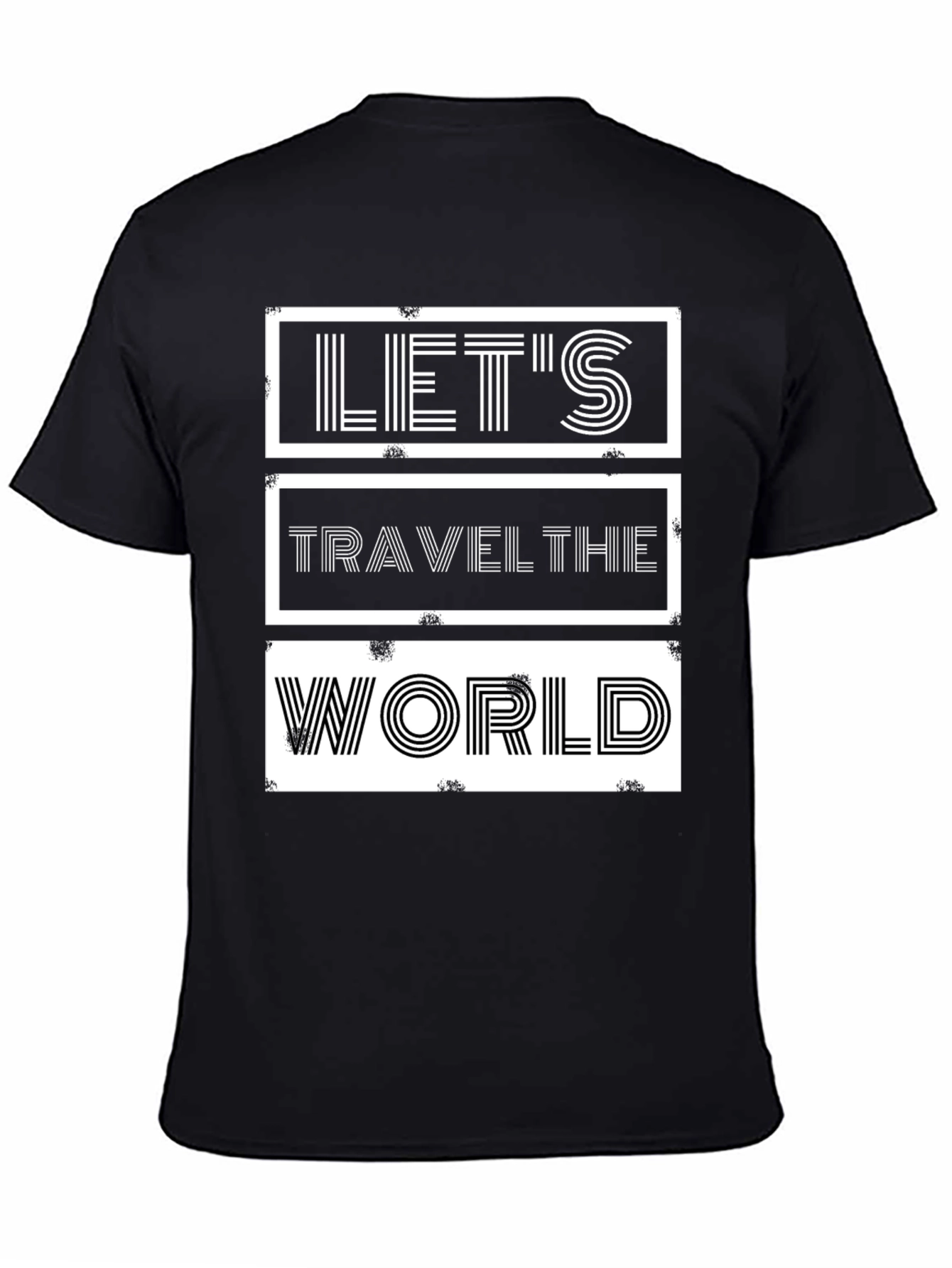 Lets Travel The World Graphic T-Shirt