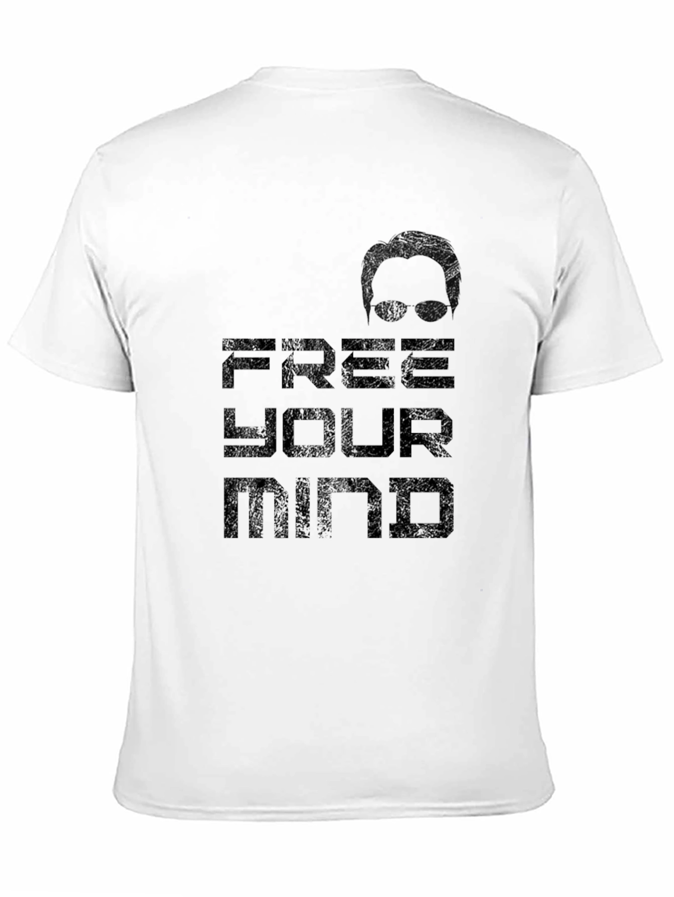 Free Your Mind Graphic T-Shirt - Black