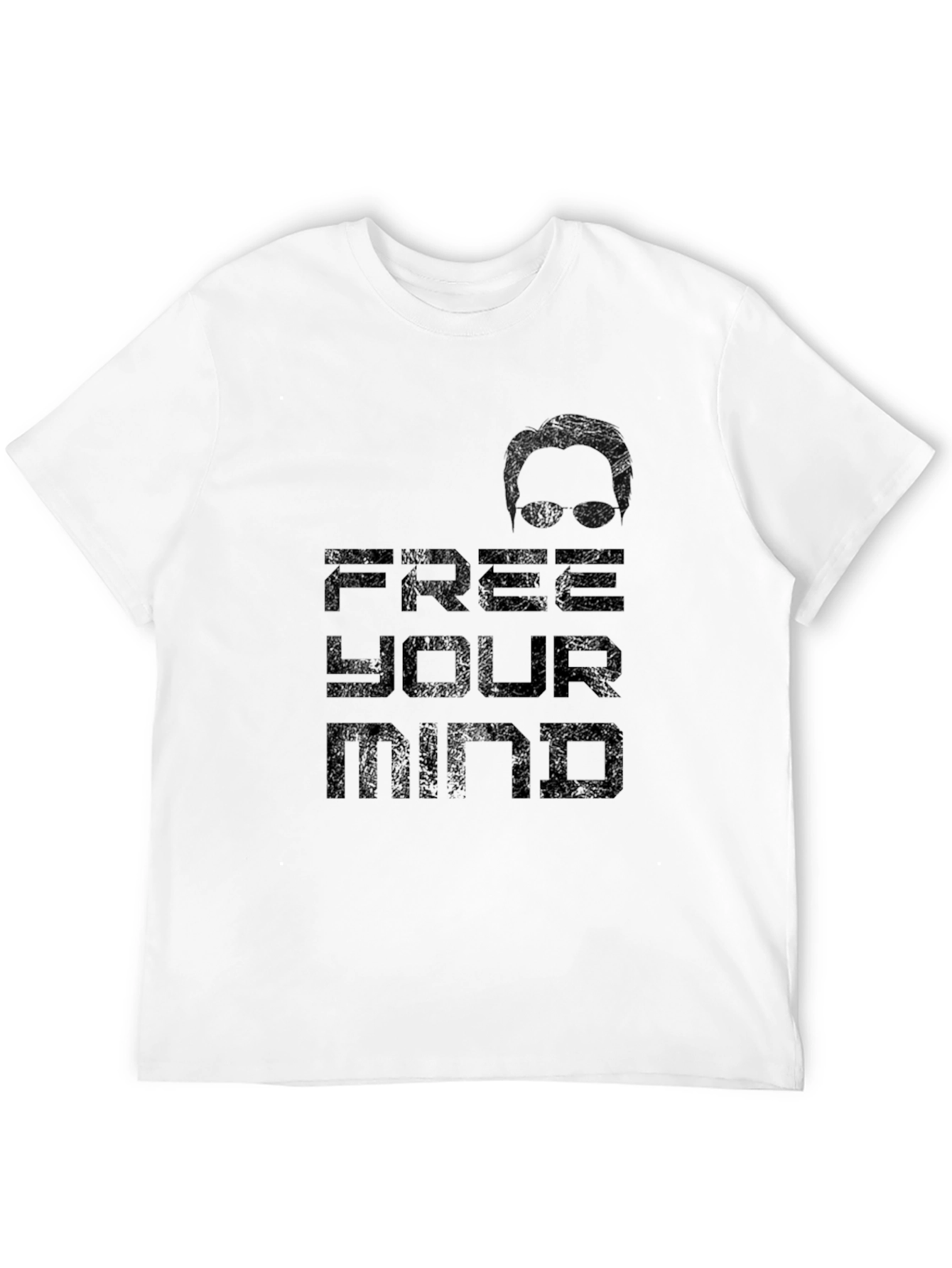 Free Your Mind Graphic T-Shirt - Black