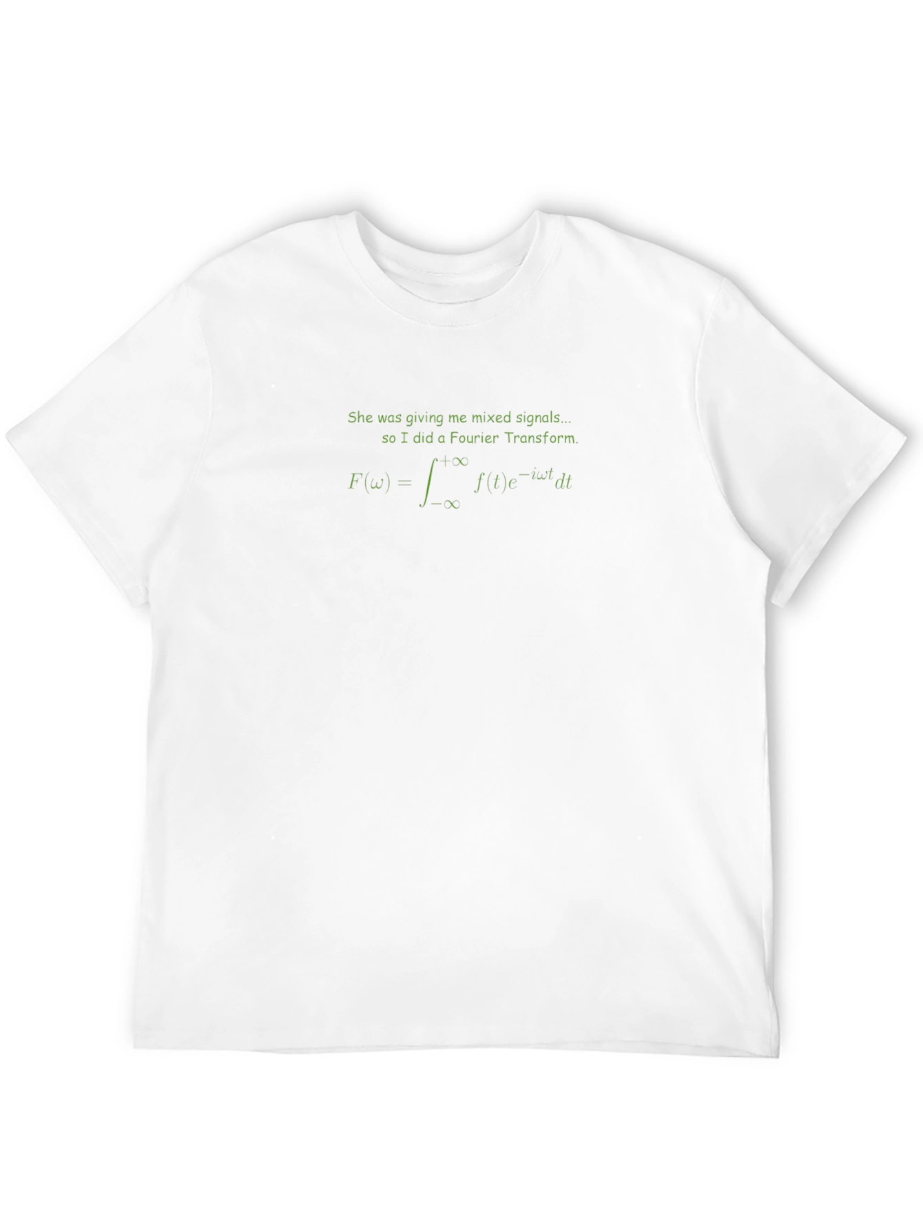 Fourier Transform T-Shirt - Mixed Signals