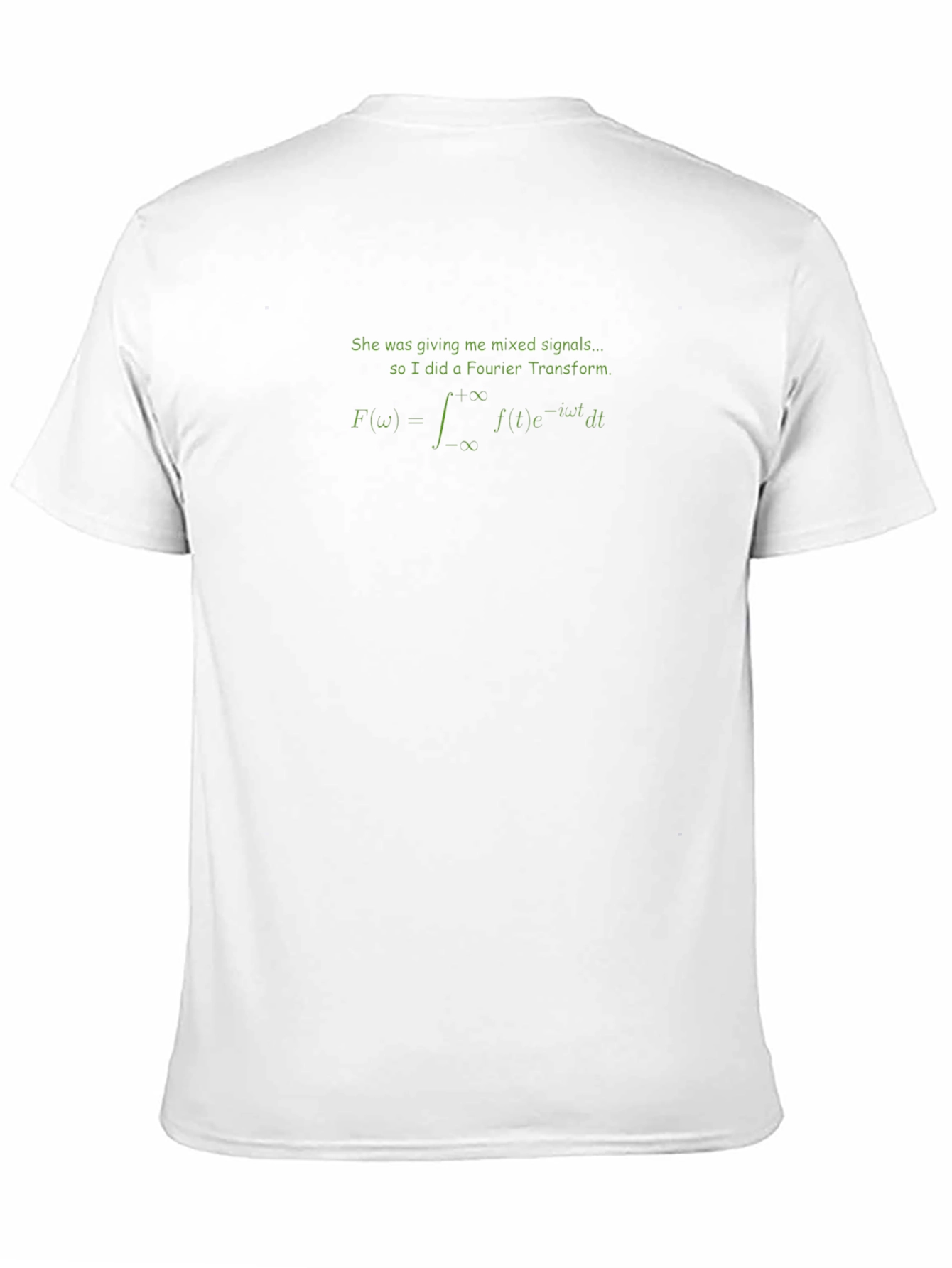 Fourier Transform T-Shirt - Mixed Signals