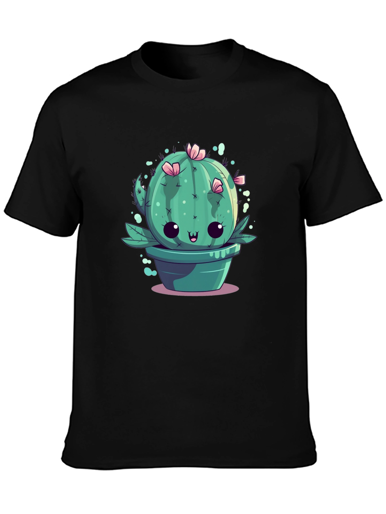 Kawaii Cactus Tee - Cute Plant Graphic T-Shirt