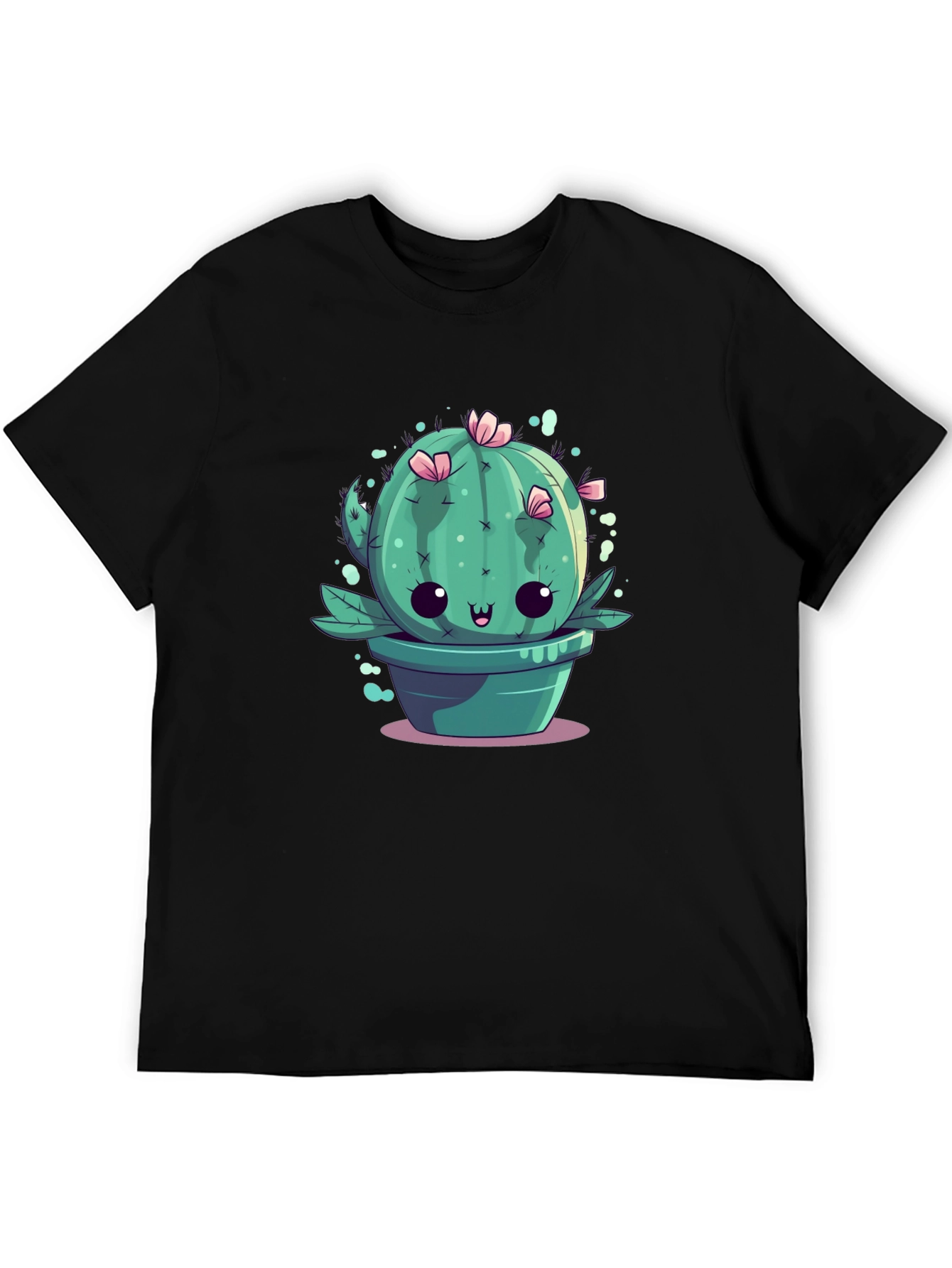 Kawaii Cactus Tee - Cute Plant Graphic T-Shirt