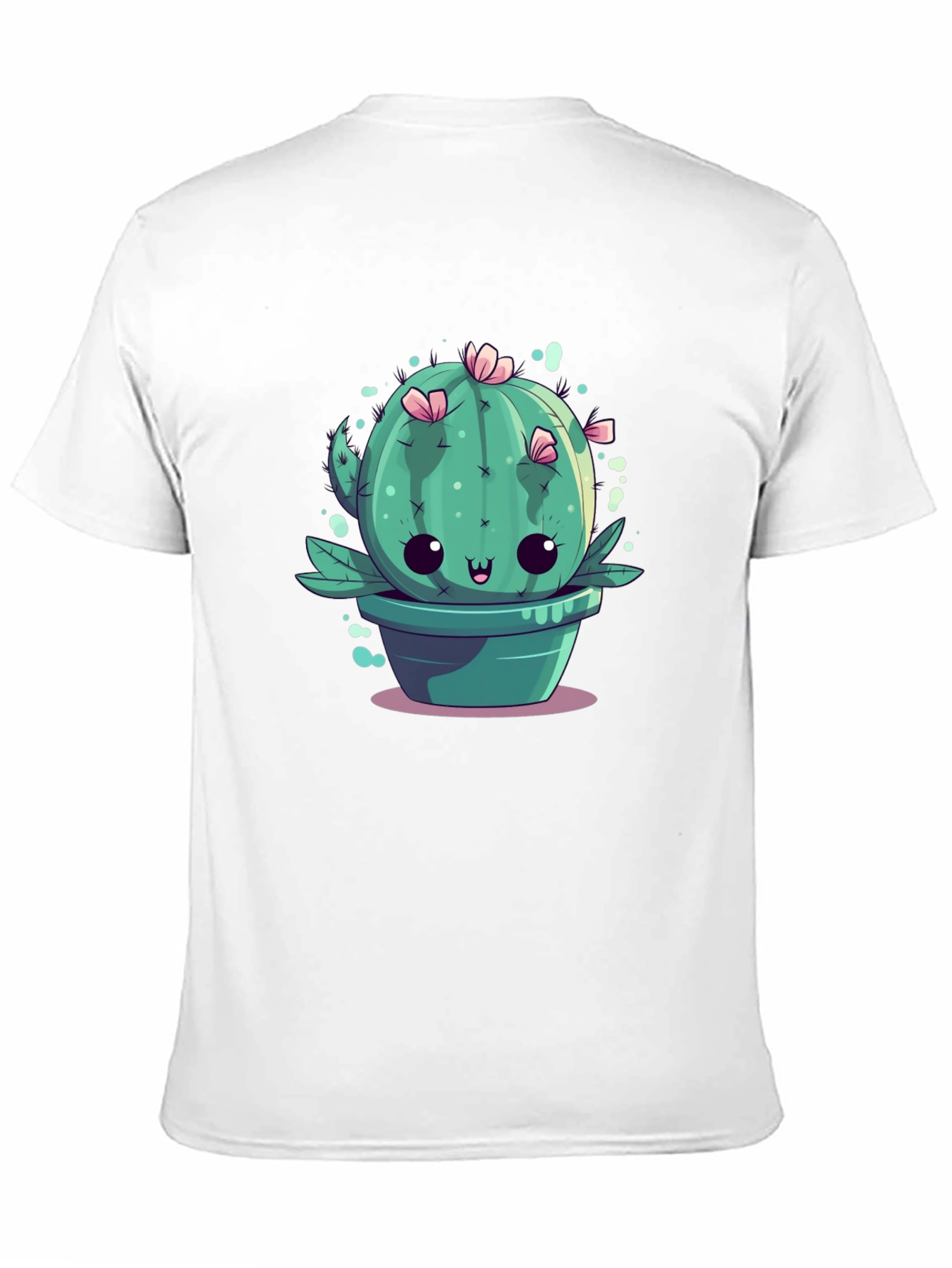 Kawaii Cactus Tee - Cute Plant Graphic T-Shirt
