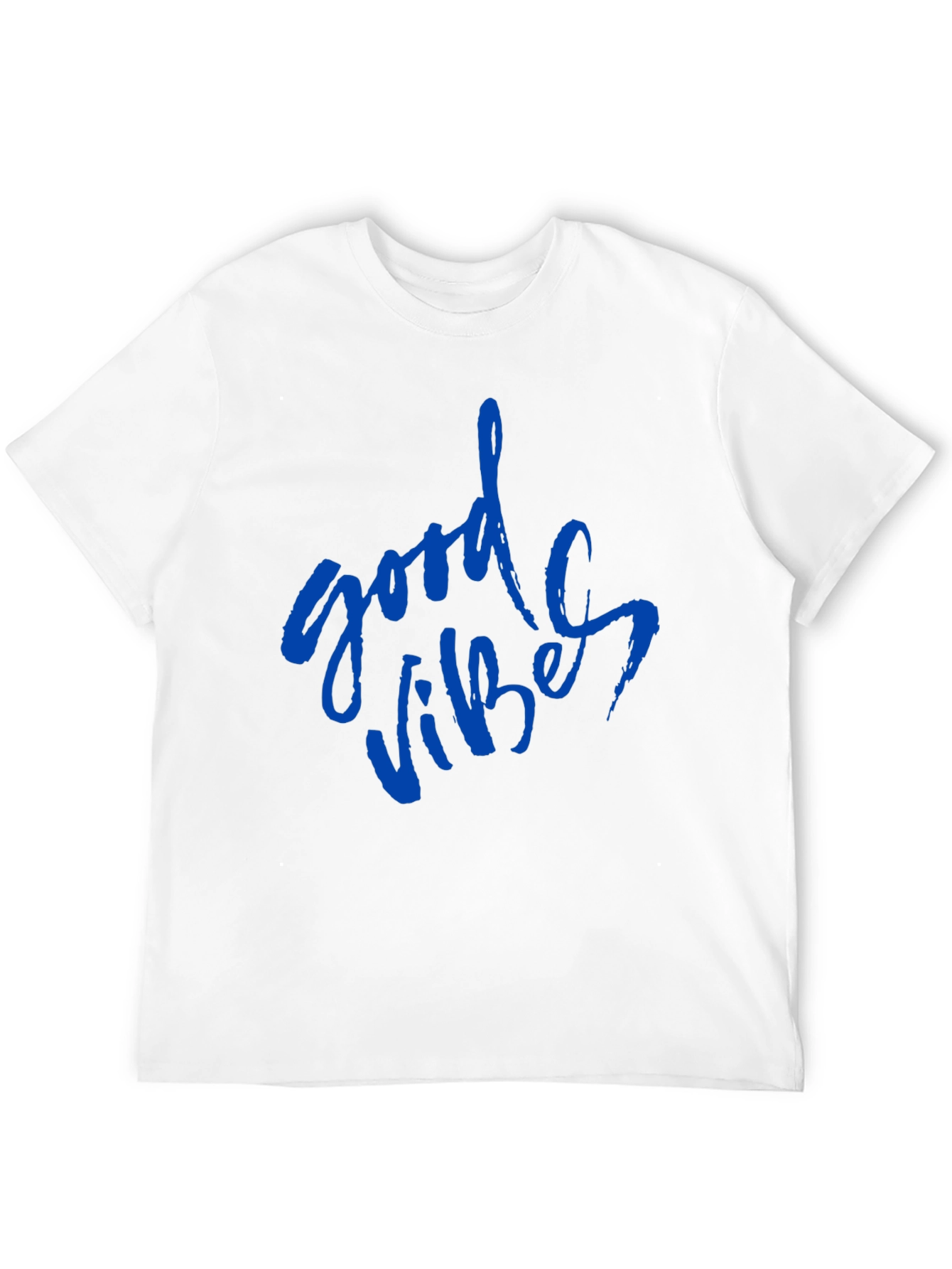 Good Vibes Graphic Tee - Black Casual T-Shirt