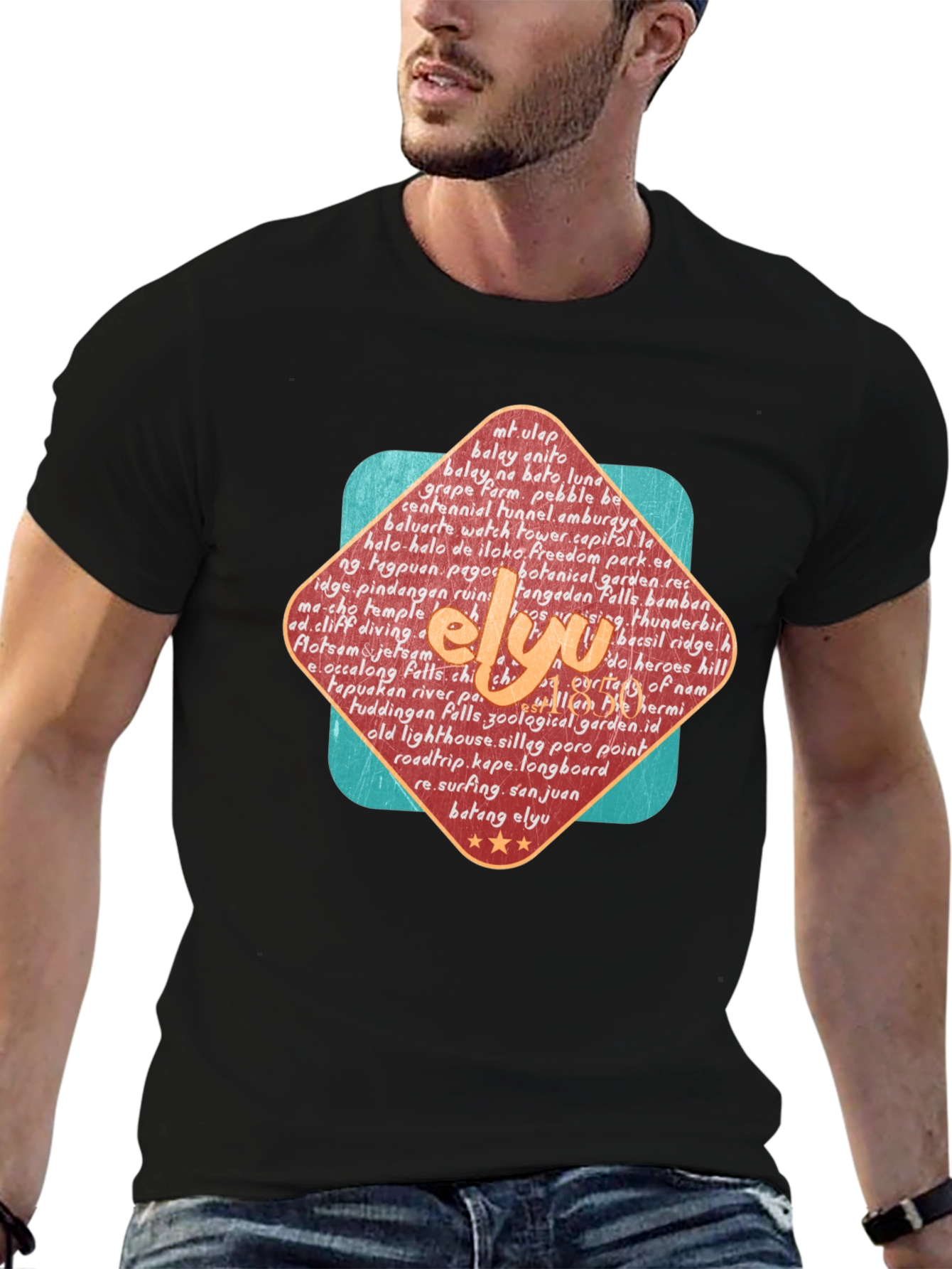 Elyu Travel T-Shirt - La Union Philippines