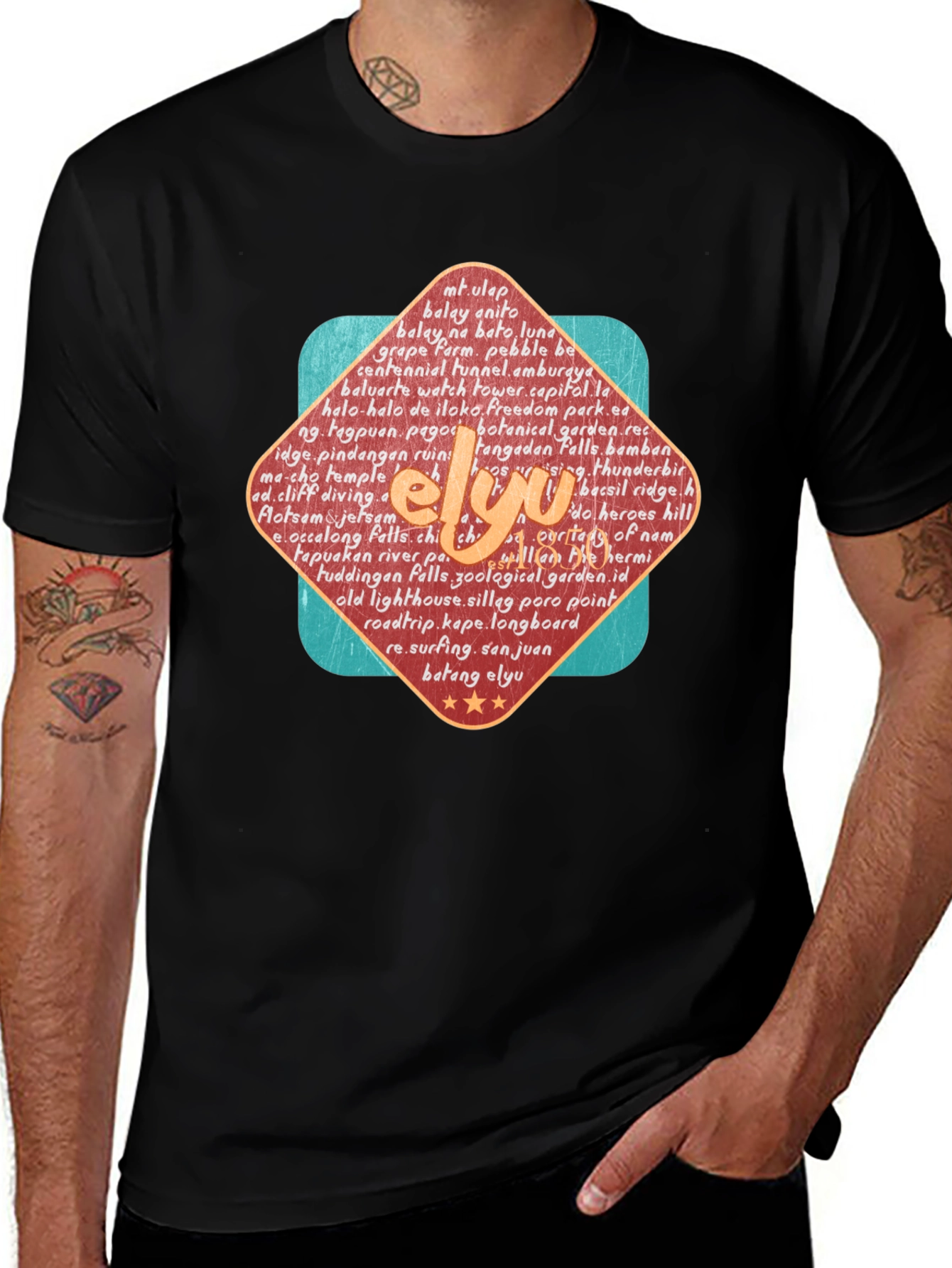 Elyu Travel T-Shirt - La Union Philippines