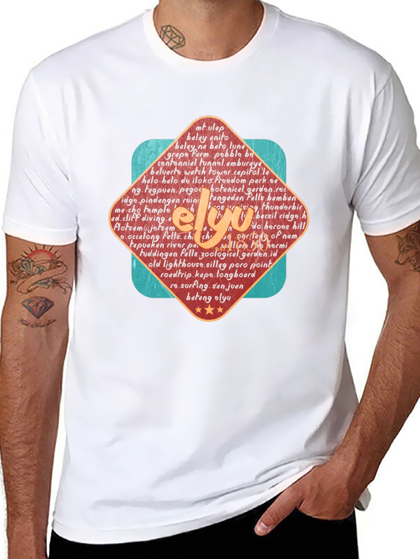 Elyu Travel T-Shirt - La Union Philippines