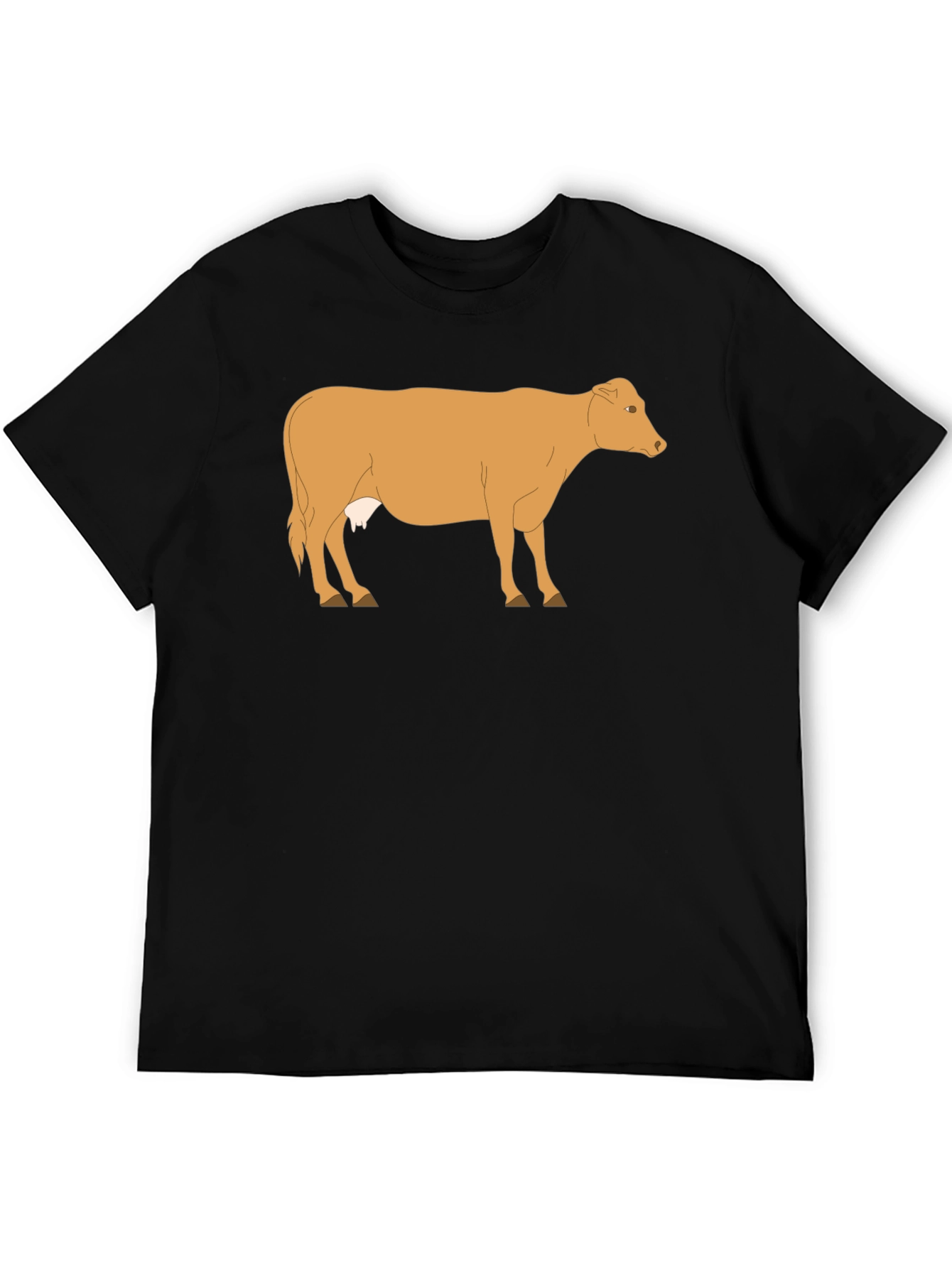 Cow Graphic T-Shirt - Unisex Casual Tee
