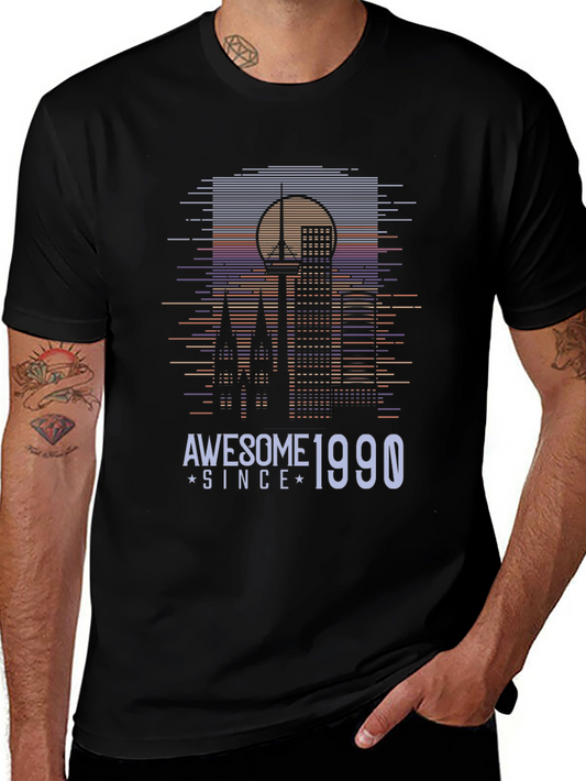 Awesome Since 1990 Graphic Tee