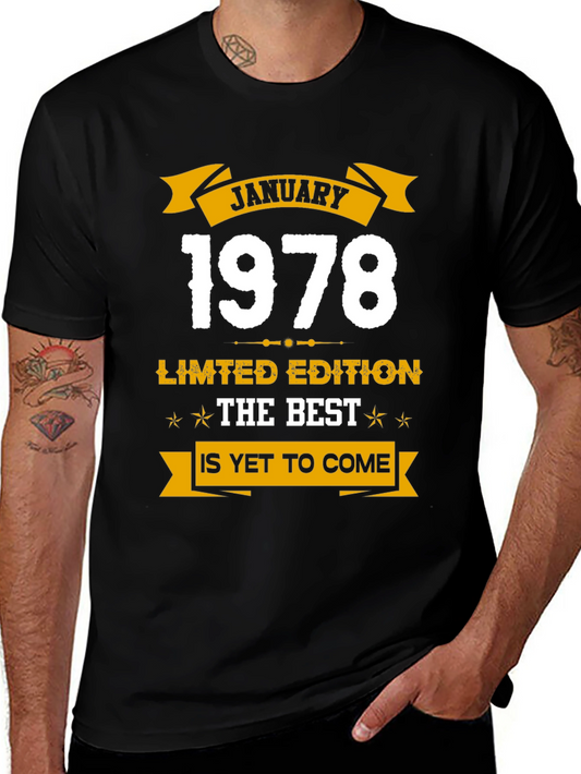 January 1978 Limited Edition T-Shirt