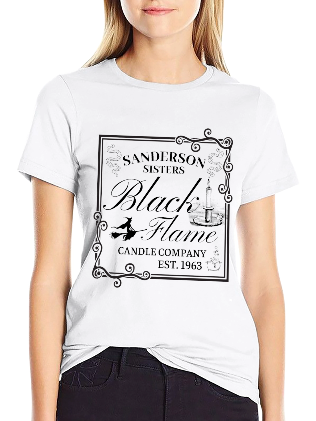 Sanderson Sisters Black Flame Candle Company T-Shirt