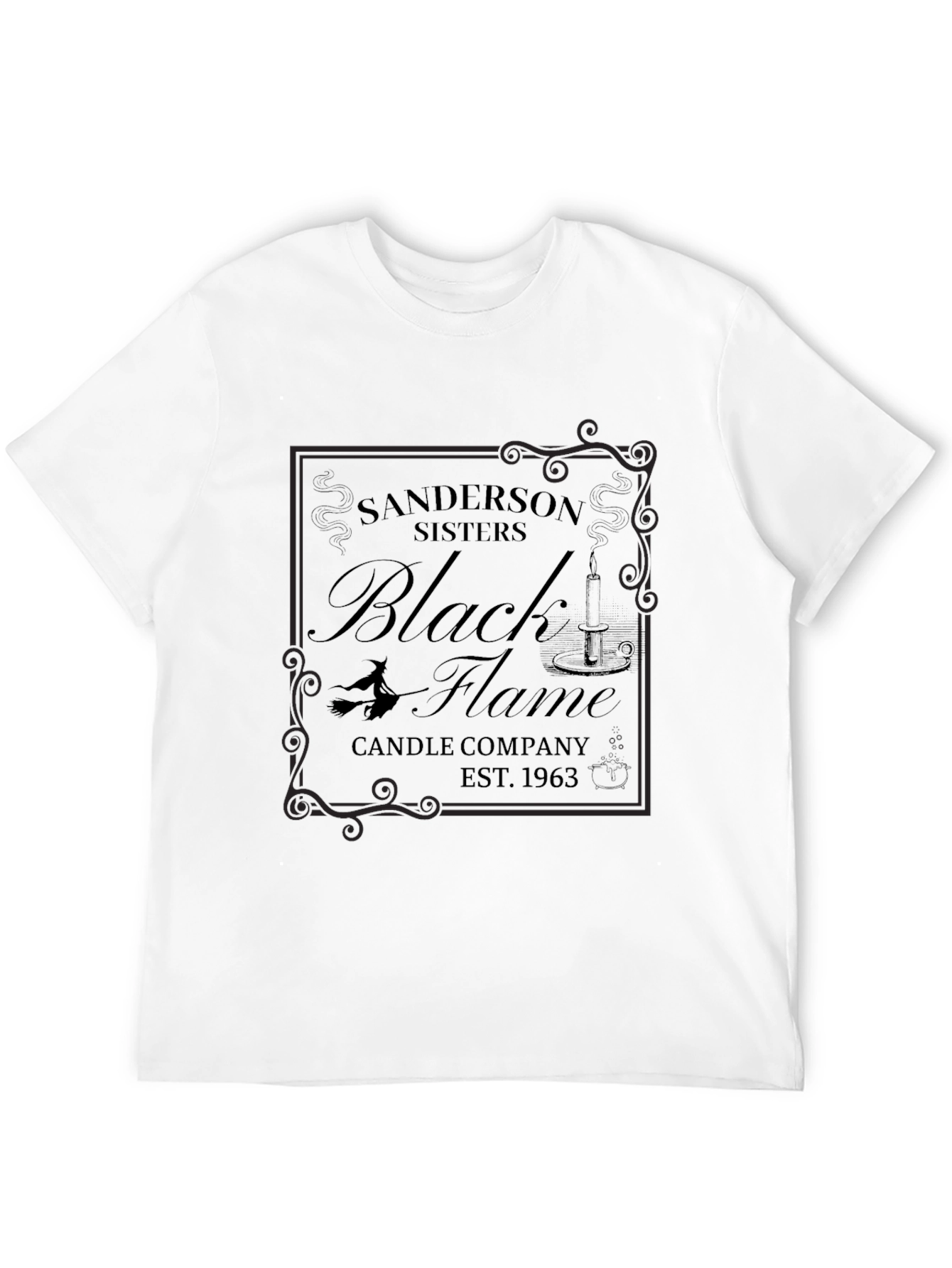 Sanderson Sisters Black Flame Candle Company T-Shirt