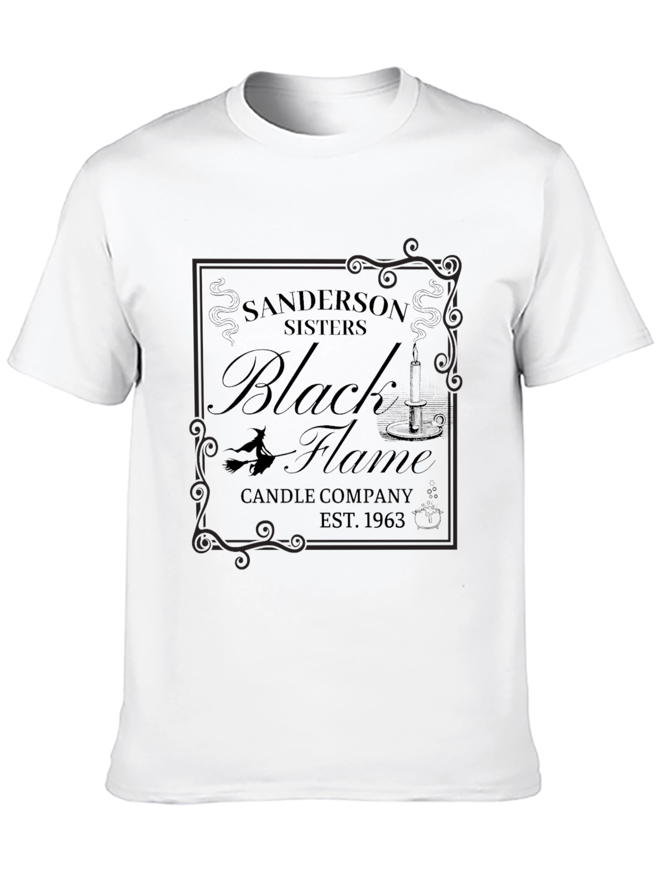Sanderson Sisters Black Flame Candle Company T-Shirt