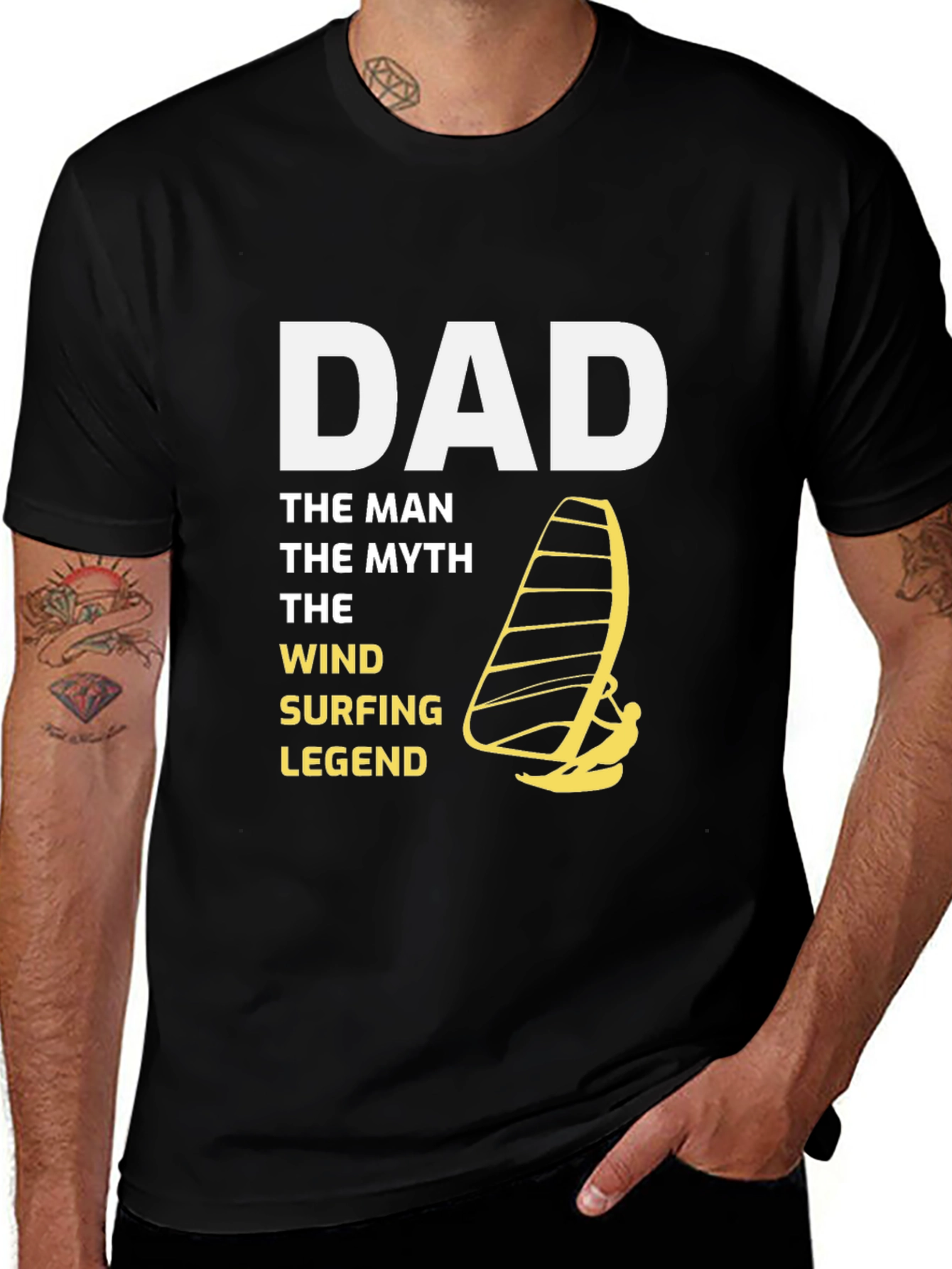 Dad Windsurfing Legend T-Shirt