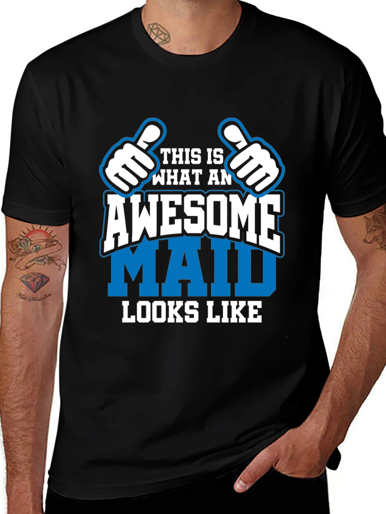Awesome Maid Graphic Tee