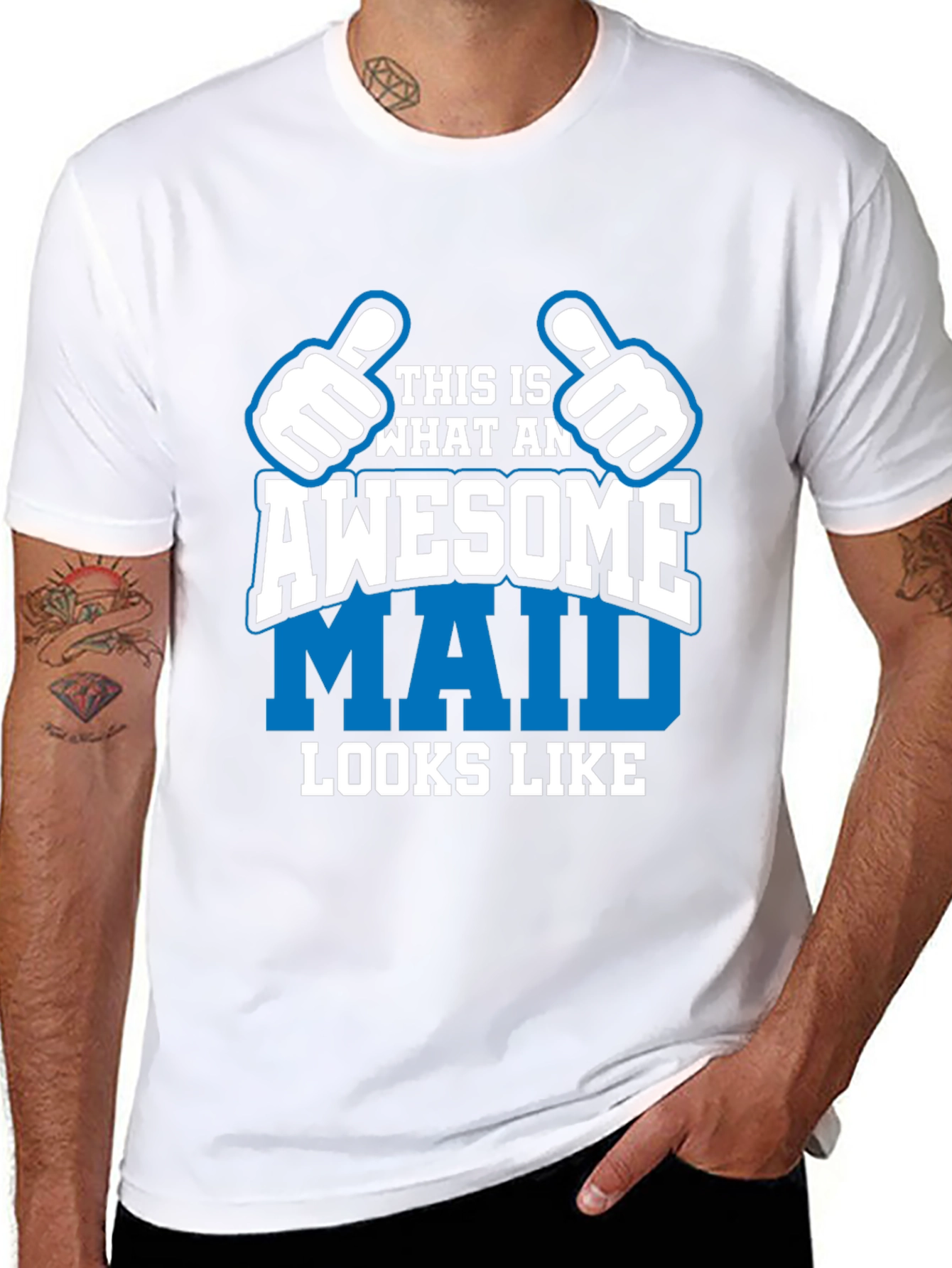Awesome Maid Graphic Tee
