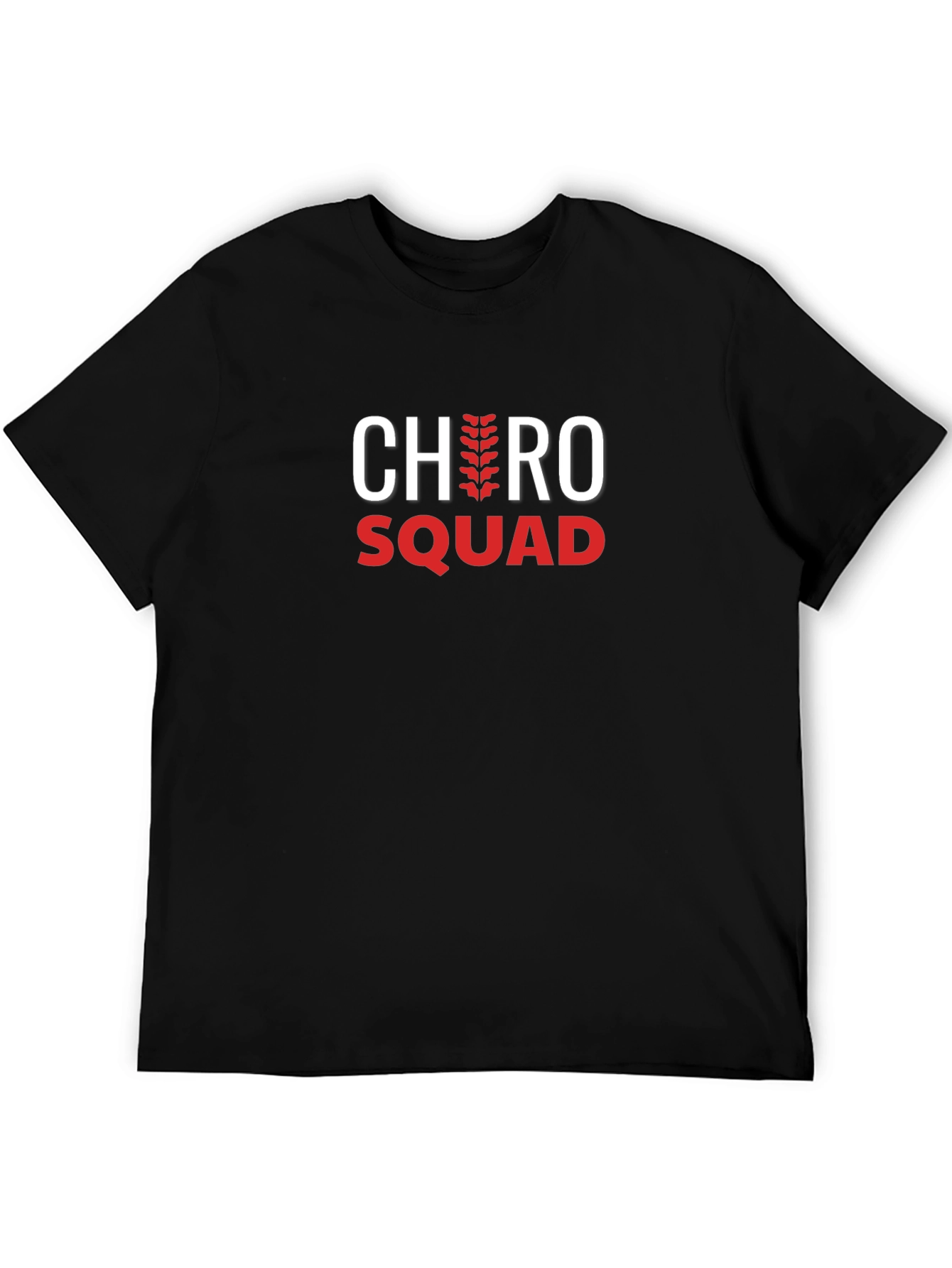 Chiro Squad Graphic Tee - Black Cotton T-Shirt