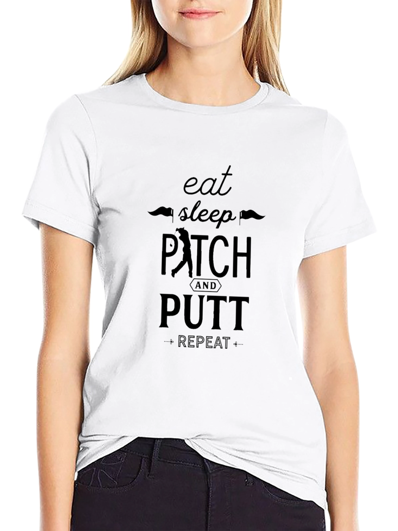 Eat Sleep Pitch and Putt T-Shirt