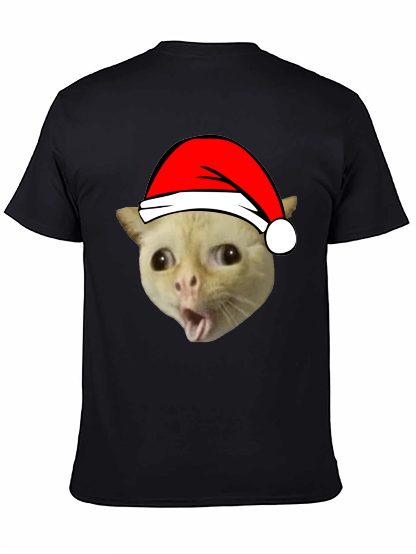 Funny Cat Christmas T-Shirt - Holiday Humor
