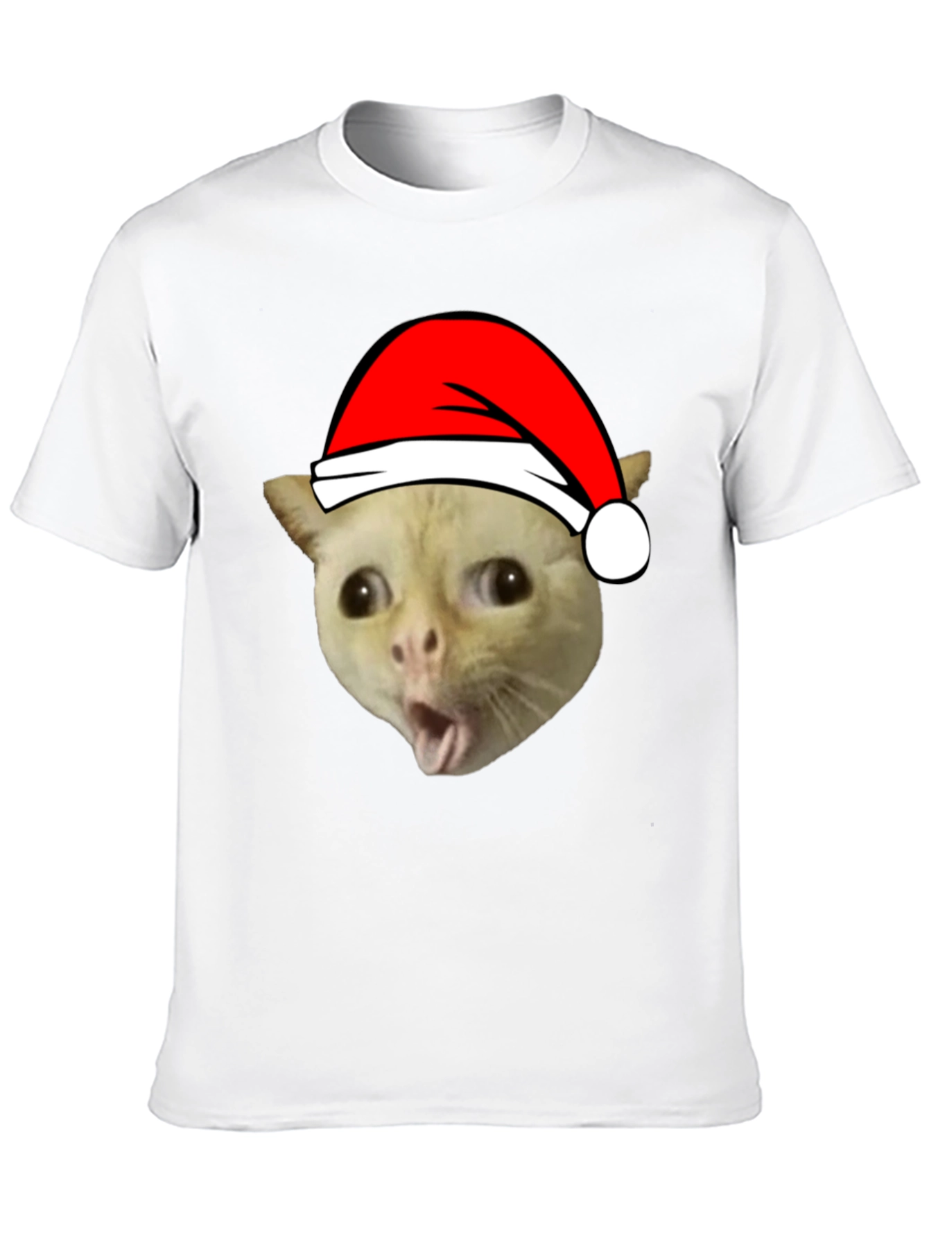 Funny Cat Christmas T-Shirt - Holiday Humor