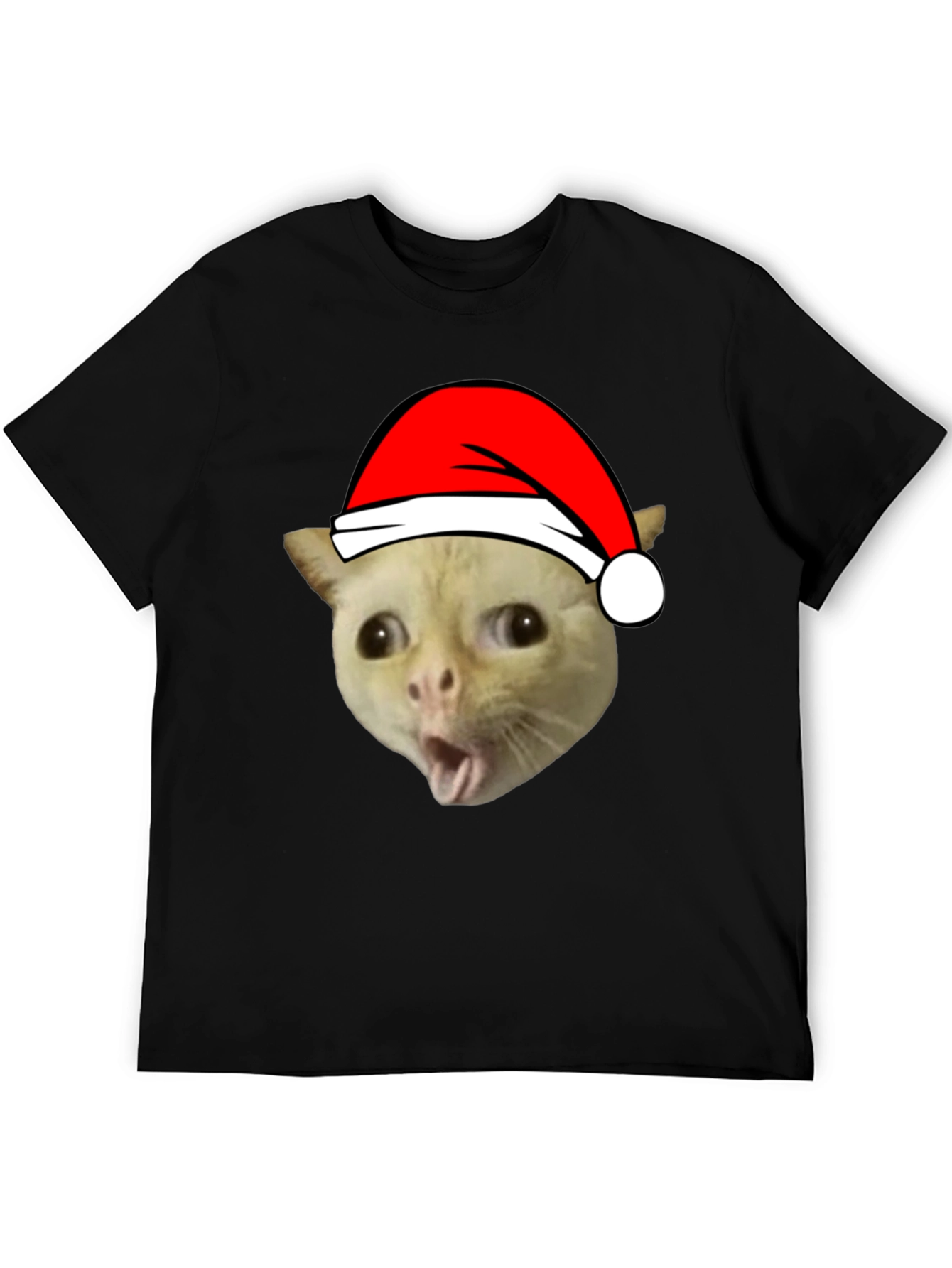 Funny Cat Christmas T-Shirt - Holiday Humor