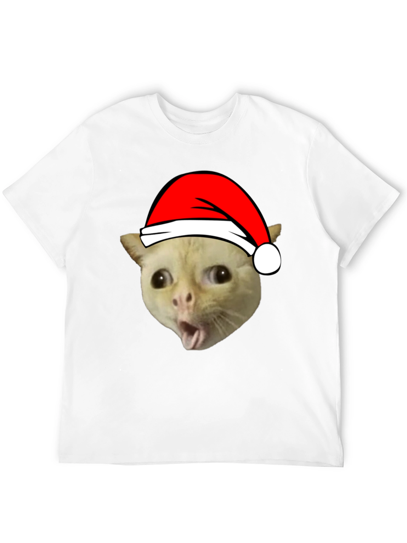 Funny Cat Christmas T-Shirt - Holiday Humor