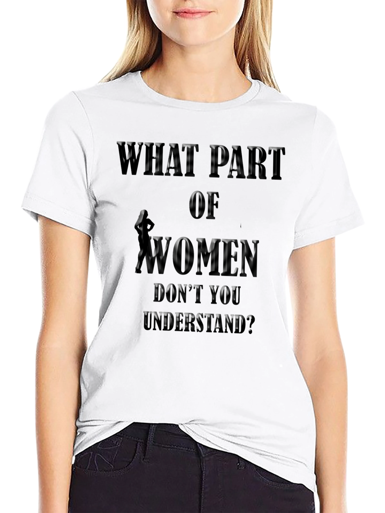 Humorous Womens Equality Slogan T-Shirt