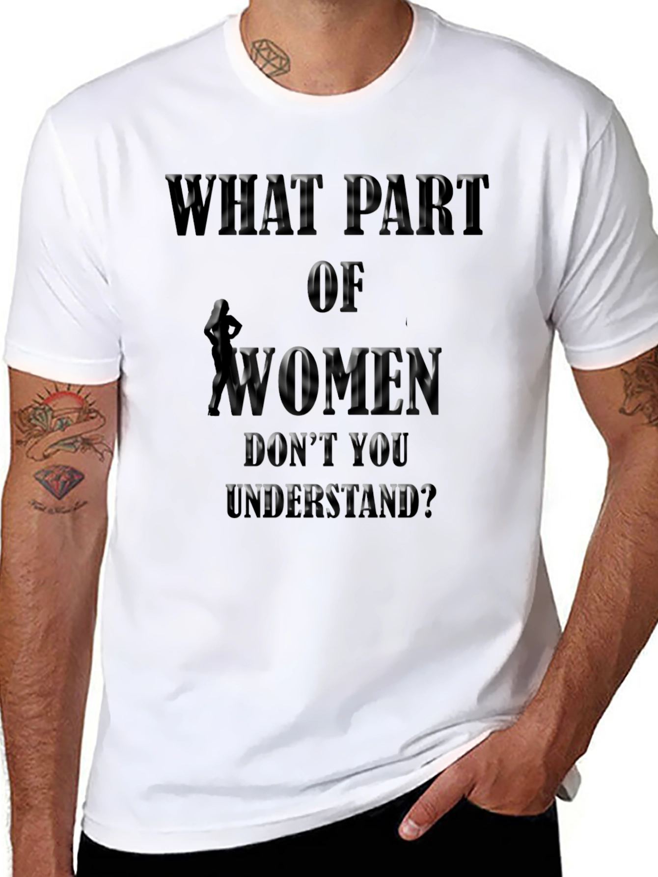 Humorous Womens Equality Slogan T-Shirt
