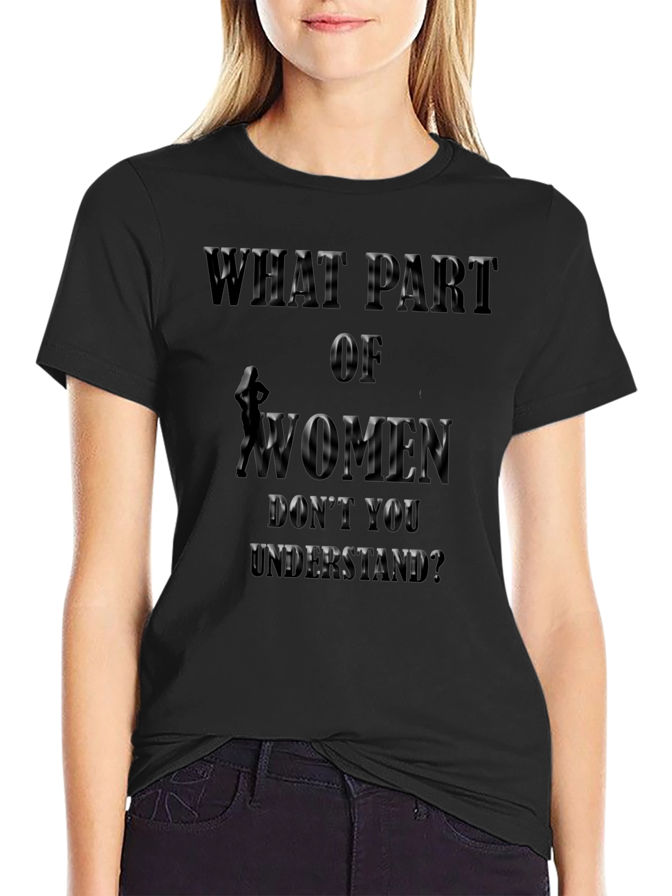 Humorous Womens Equality Slogan T-Shirt