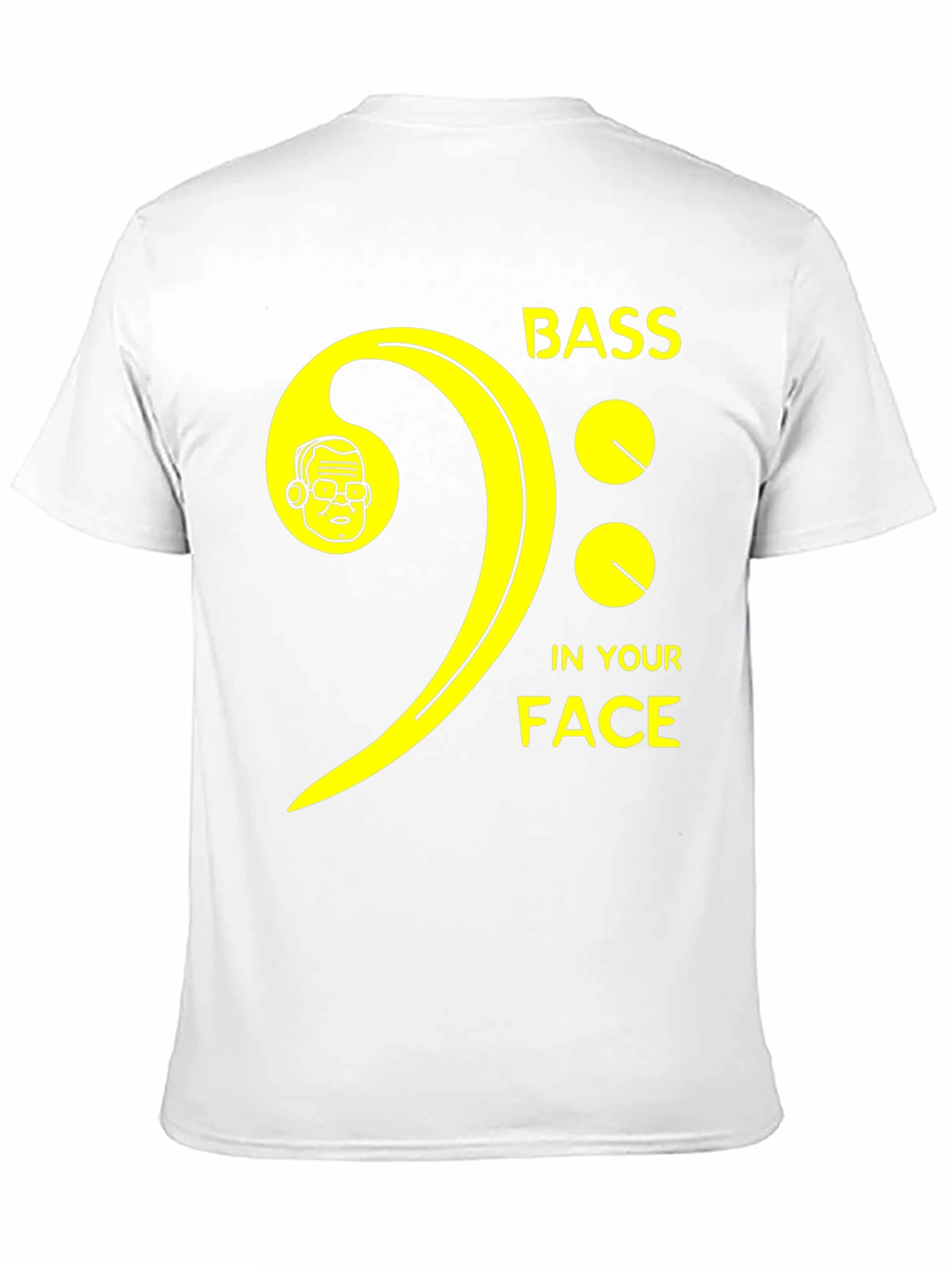 Bass In Your Face Graphic T-Shirt