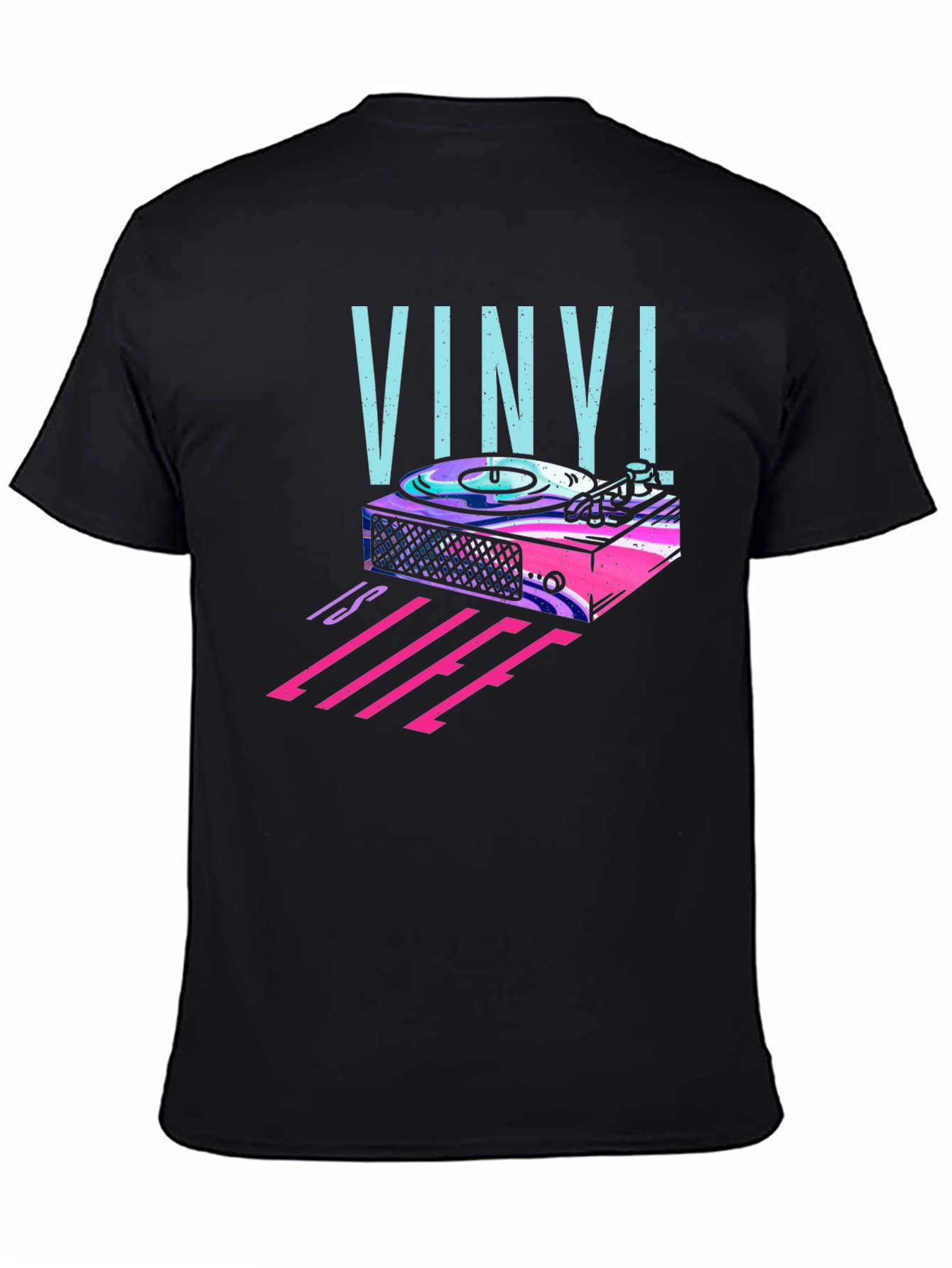 Vinyl Life T-Shirt - Music Lover Tee