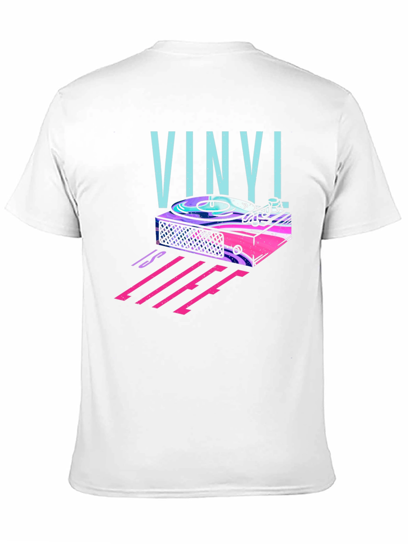 Vinyl Life T-Shirt - Music Lover Tee