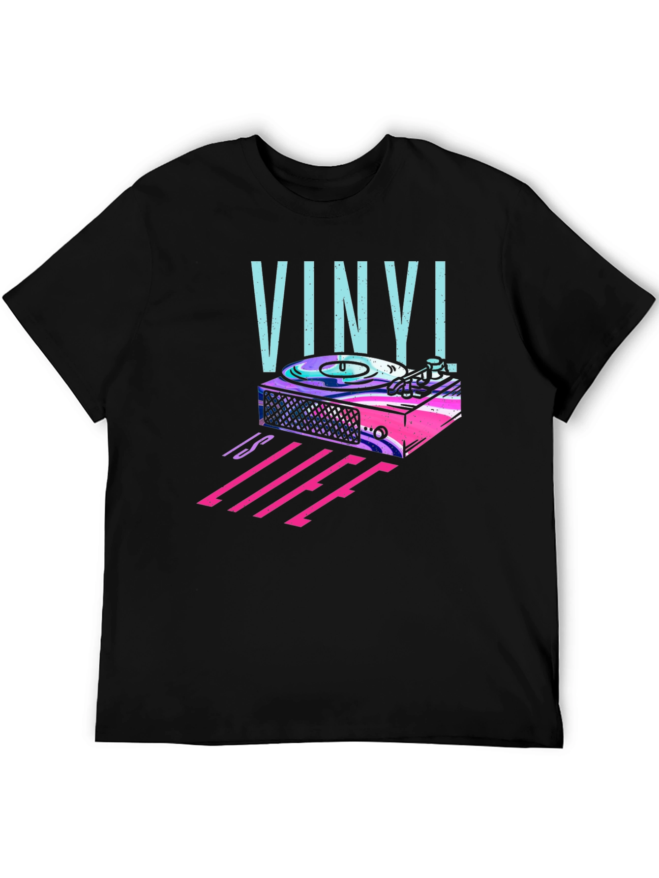 Vinyl Life T-Shirt - Music Lover Tee