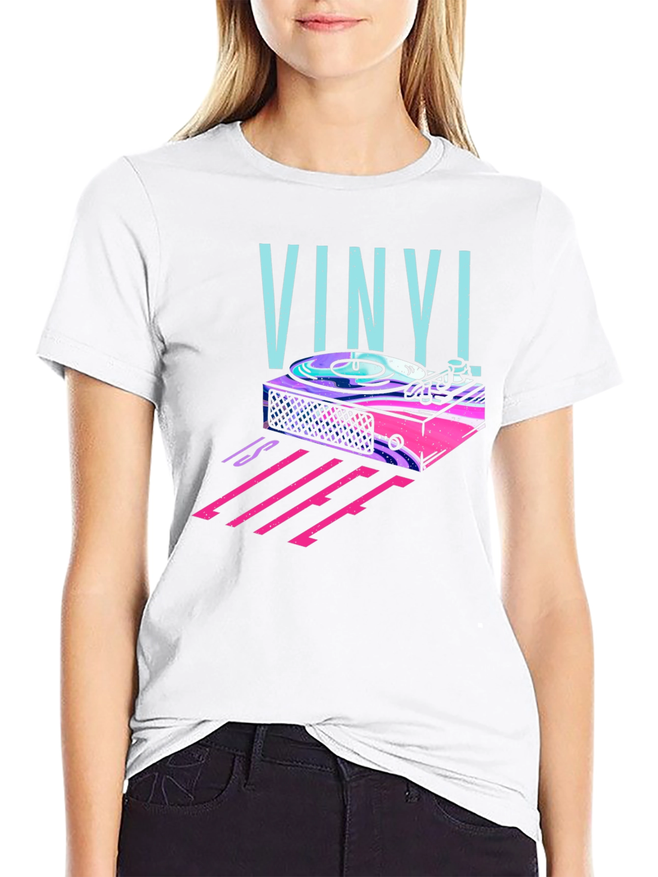 Vinyl Life T-Shirt - Music Lover Tee