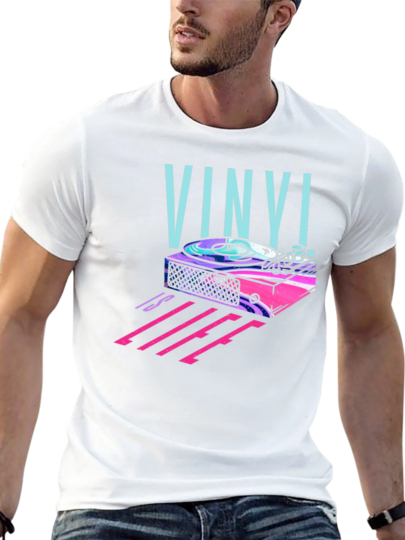 Vinyl Life T-Shirt - Music Lover Tee