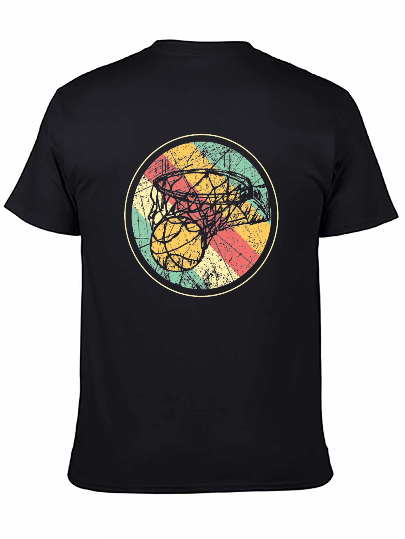 Retro Basketball Graphic Tee