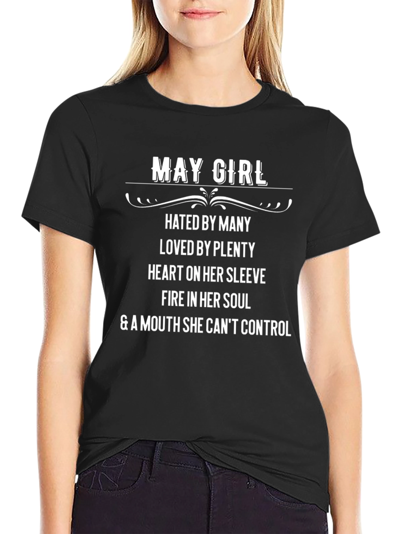 May Girl Graphic Tee - Sassy Birthday T-Shirt