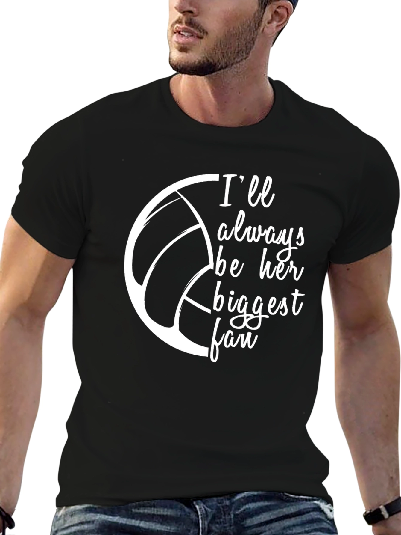 Volleyball Fan T-Shirt - Biggest Fan Tee