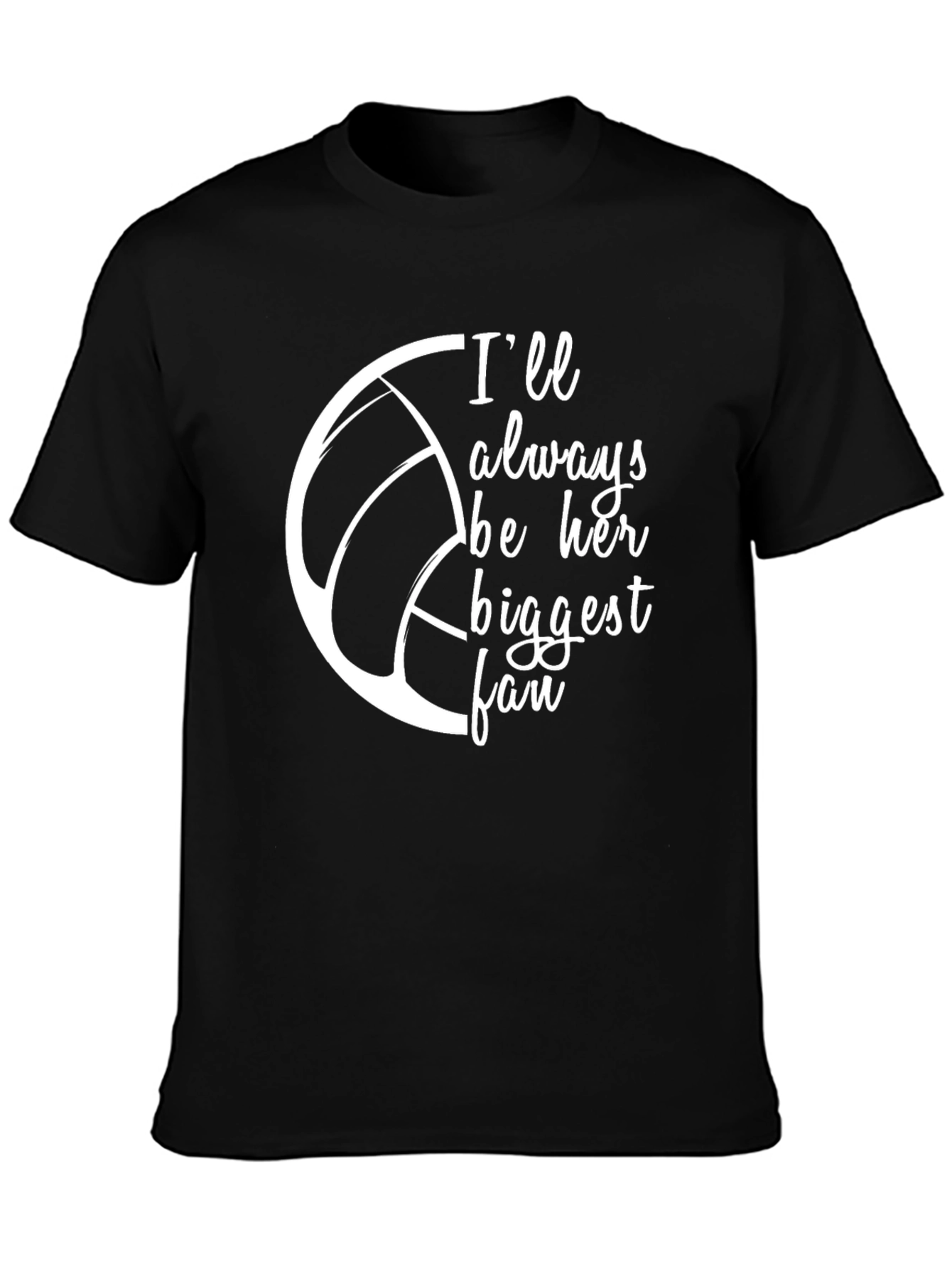 Volleyball Fan T-Shirt - Biggest Fan Tee