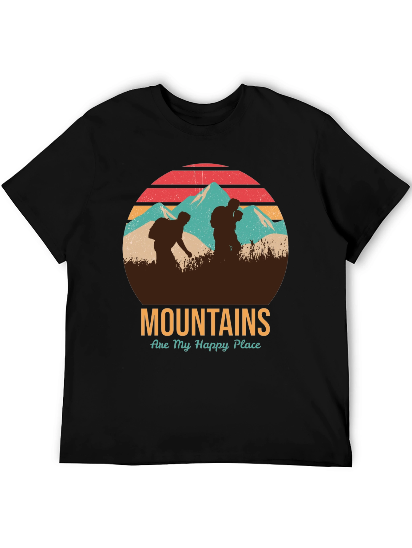 Mountains Are My Happy Place Graphic Tee