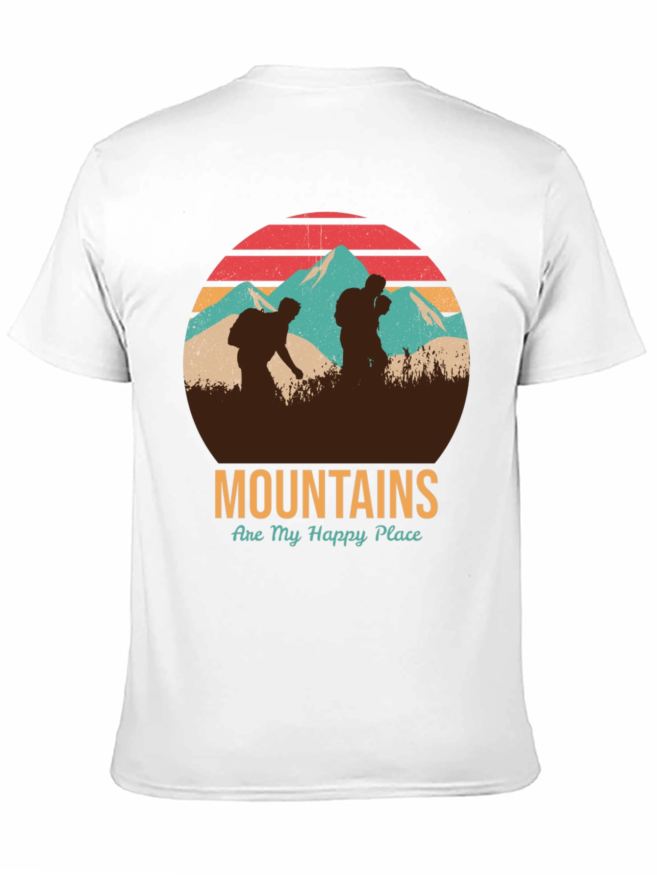 Mountains Are My Happy Place Graphic Tee