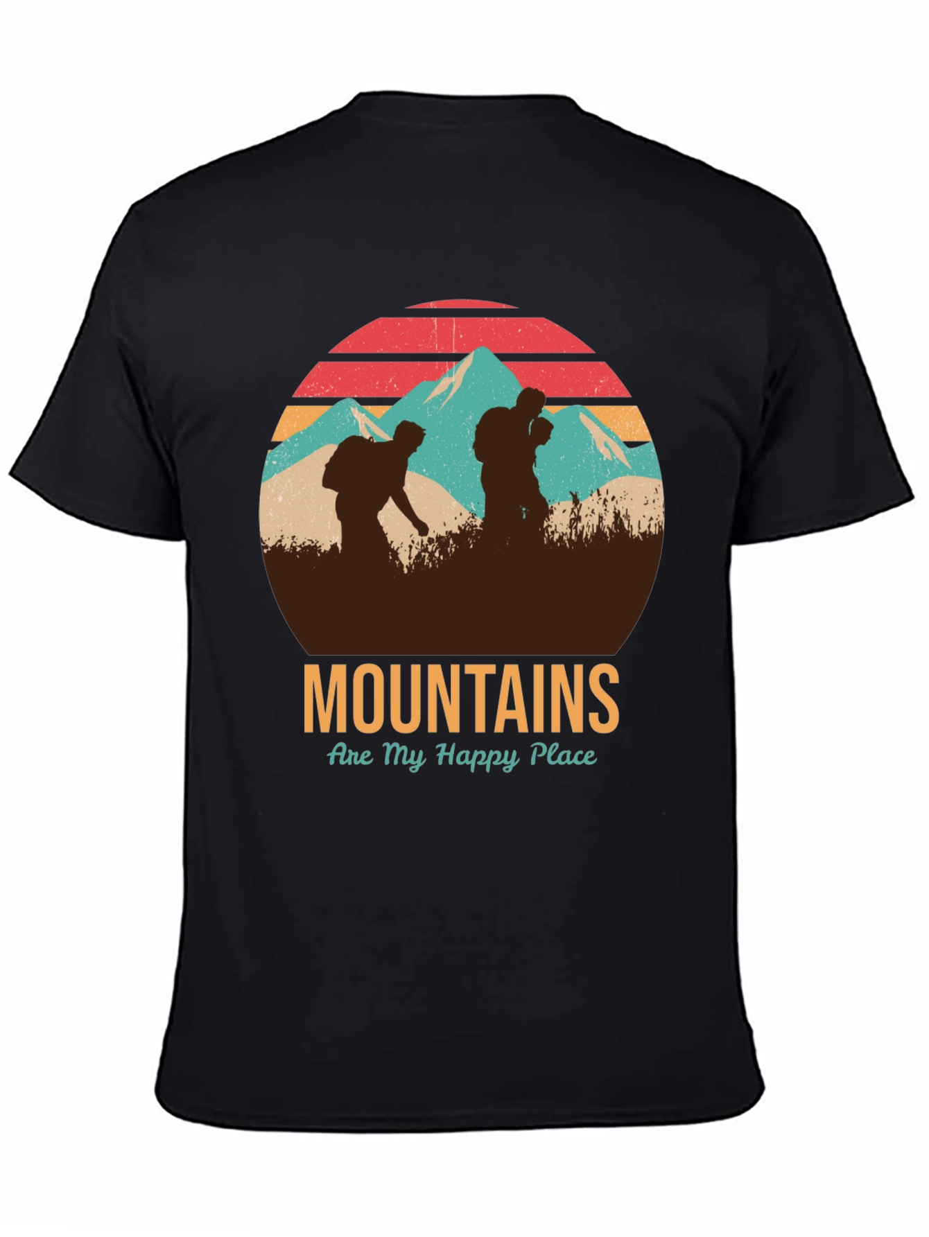 Mountains Are My Happy Place Graphic Tee