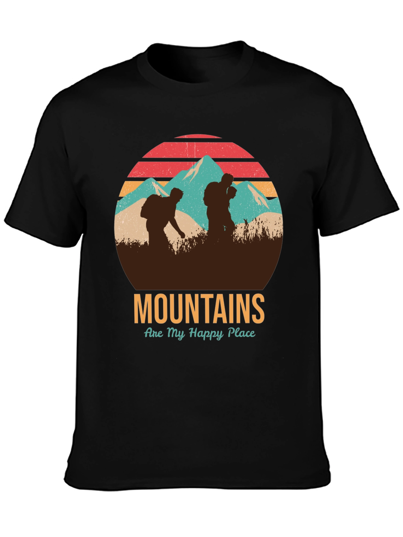 Mountains Are My Happy Place Graphic Tee