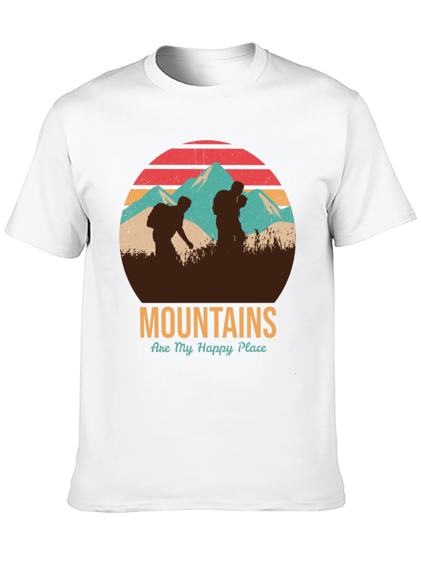 Mountains Are My Happy Place Graphic Tee