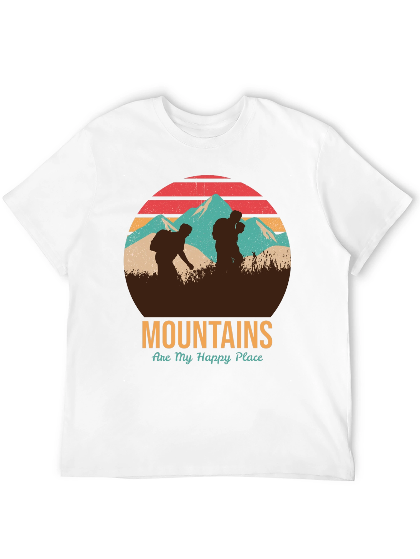 Mountains Are My Happy Place Graphic Tee
